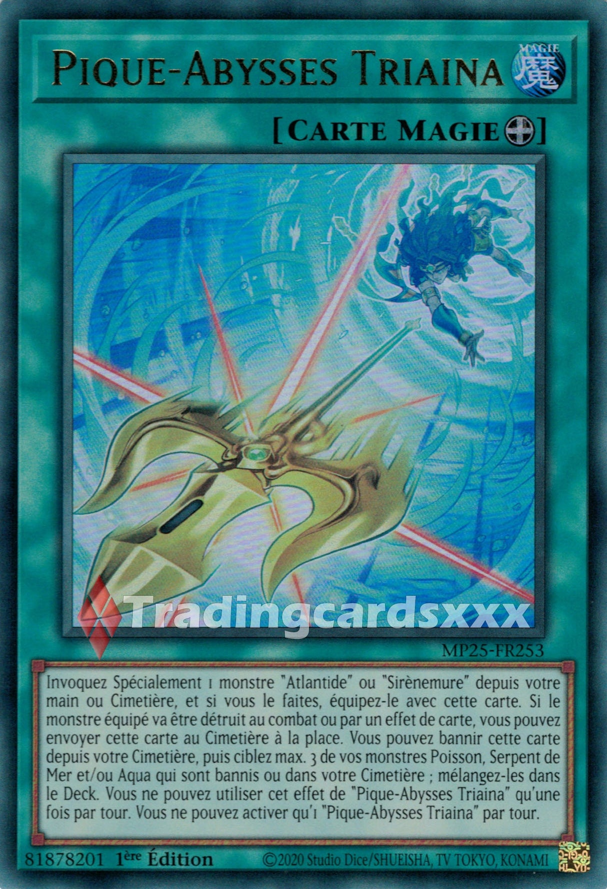 Yu-Gi-Oh! Pique-Abysses Triaina : UR MP25-FR253