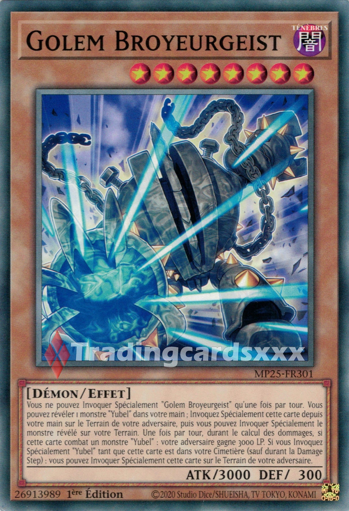 Yu-Gi-Oh! Golem Broyeurgeist : C MP25-FR301