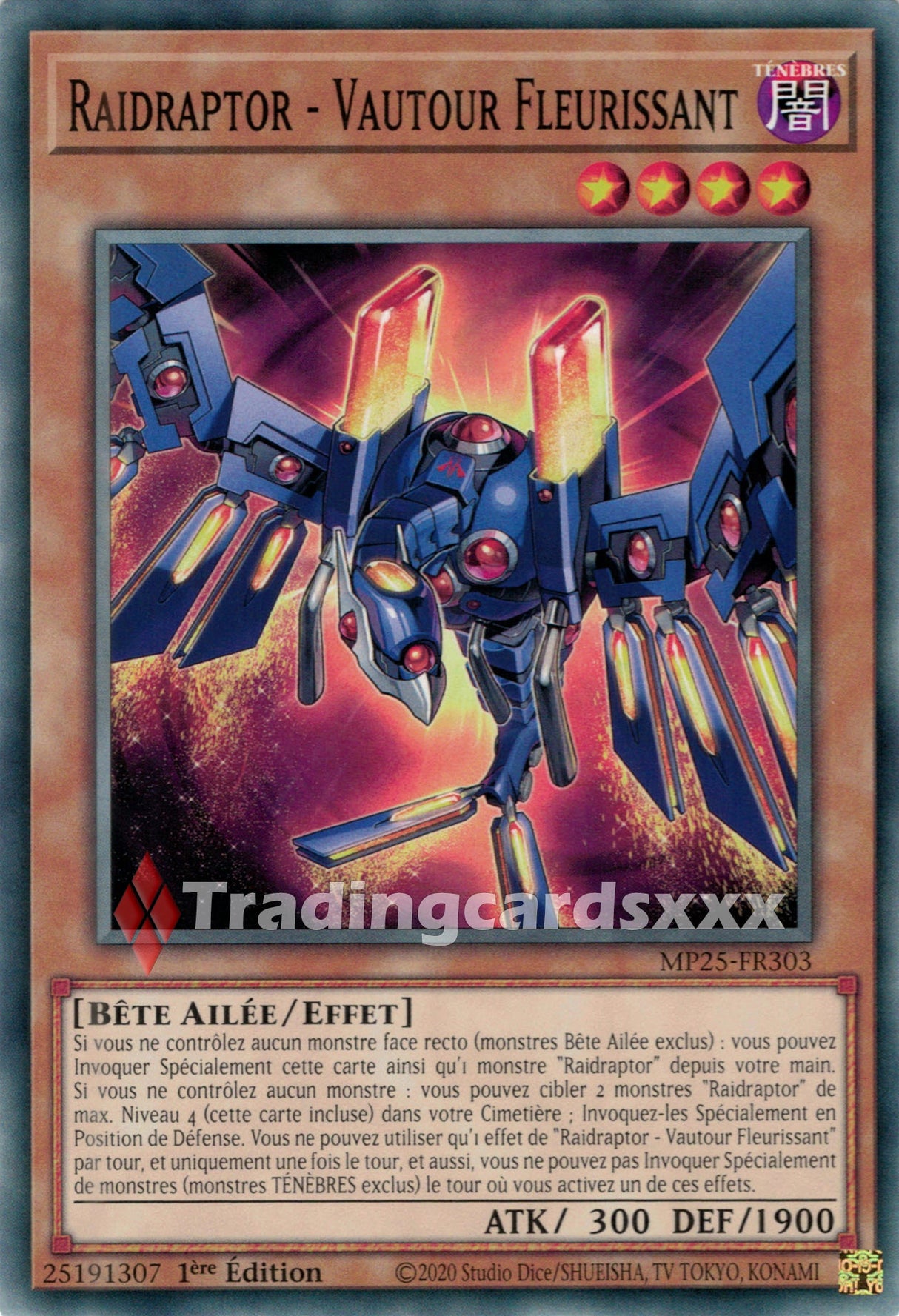 Yu-Gi-Oh! Raidraptor - Vautour Fleurissant : C MP25-FR303