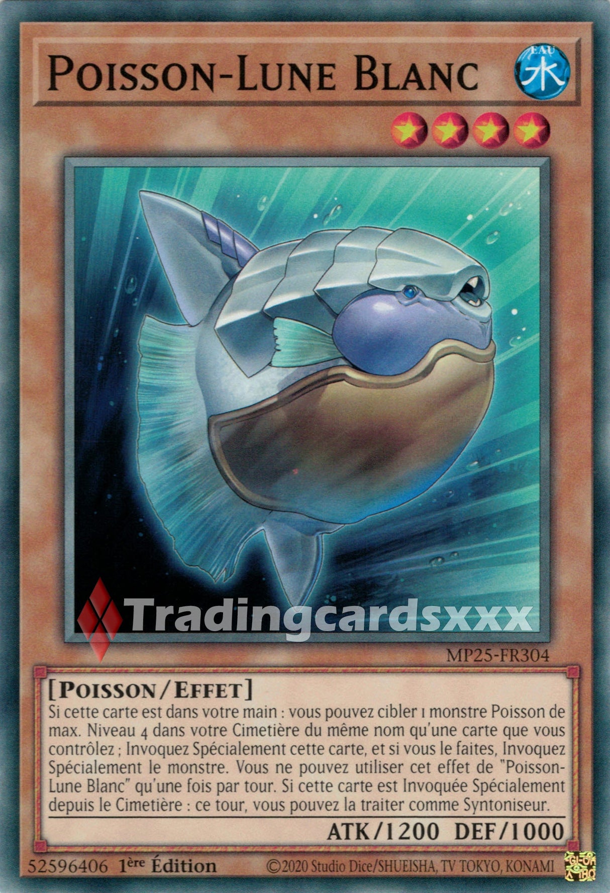 Yu-Gi-Oh! Poisson-Lune Blanc : C MP25-FR304