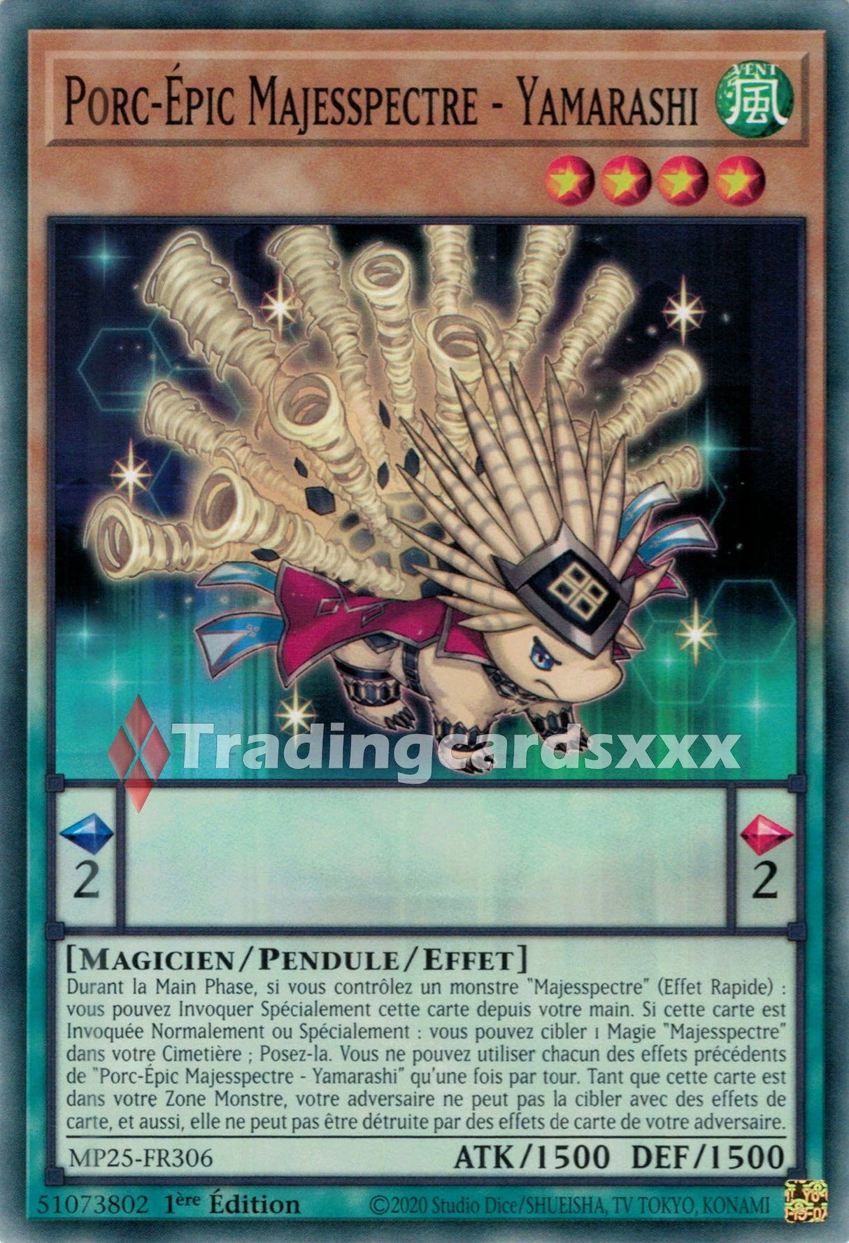 Yu-Gi-Oh! Porc-Épic Majesspectre - Yamarashi : C MP25-FR306