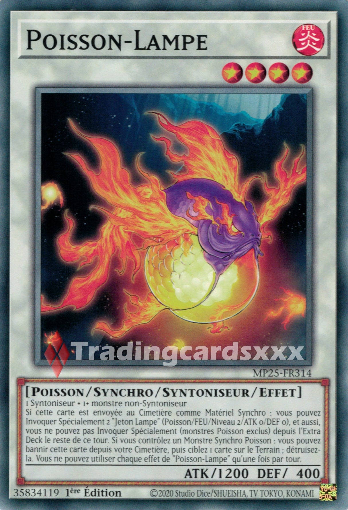 Yu-Gi-Oh! Poisson-Lampe : C MP25-FR314