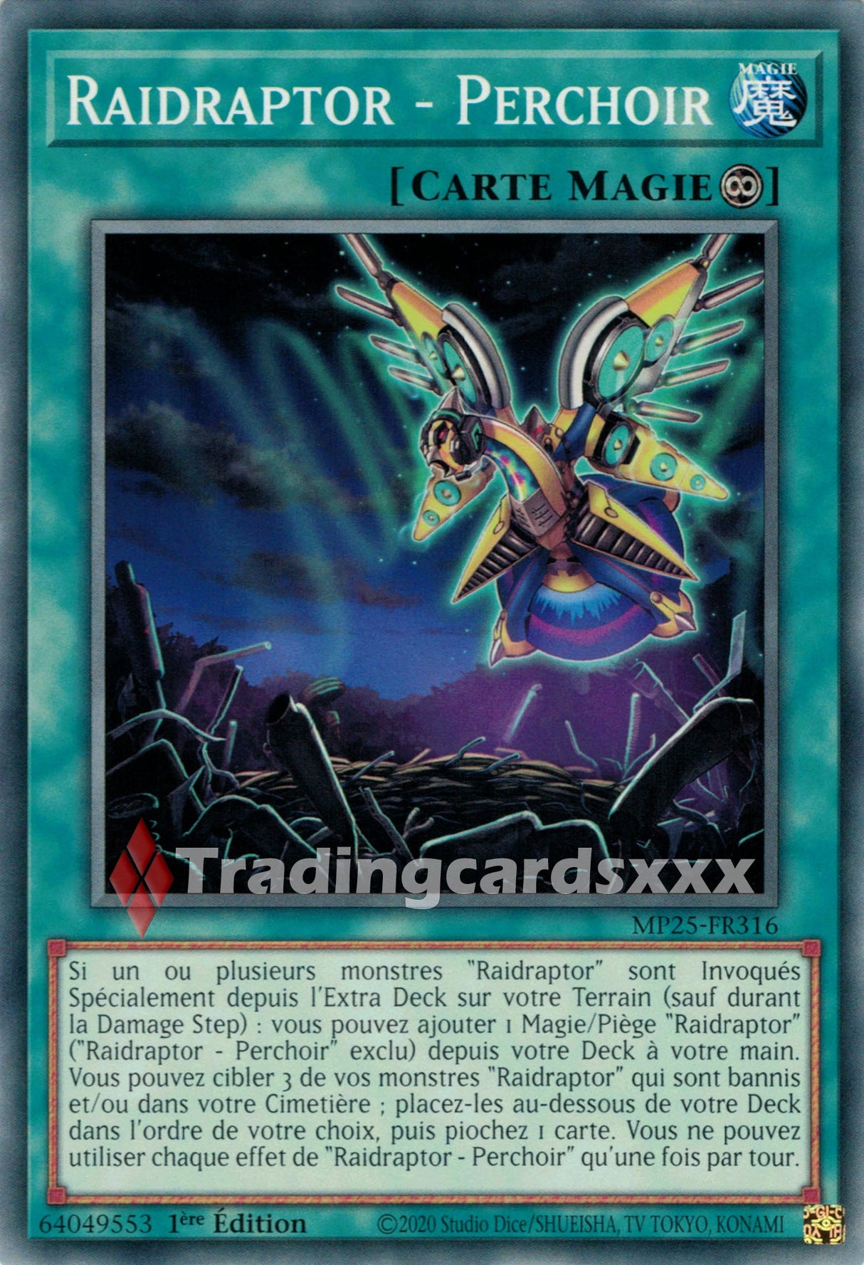Yu-Gi-Oh! Raidraptor - Perchoir : C MP25-FR316