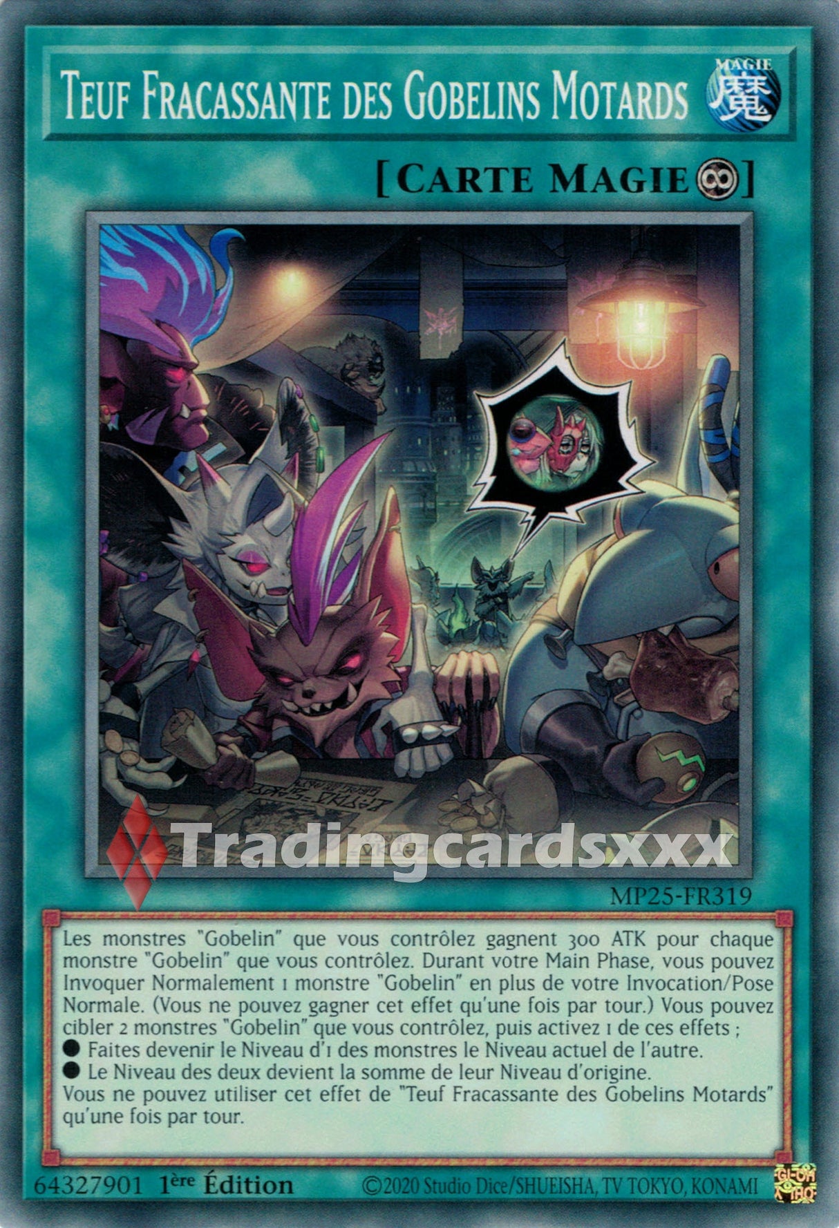 Yu-Gi-Oh! Teuf Fracassante des Gobelins Motards : C MP25-FR319