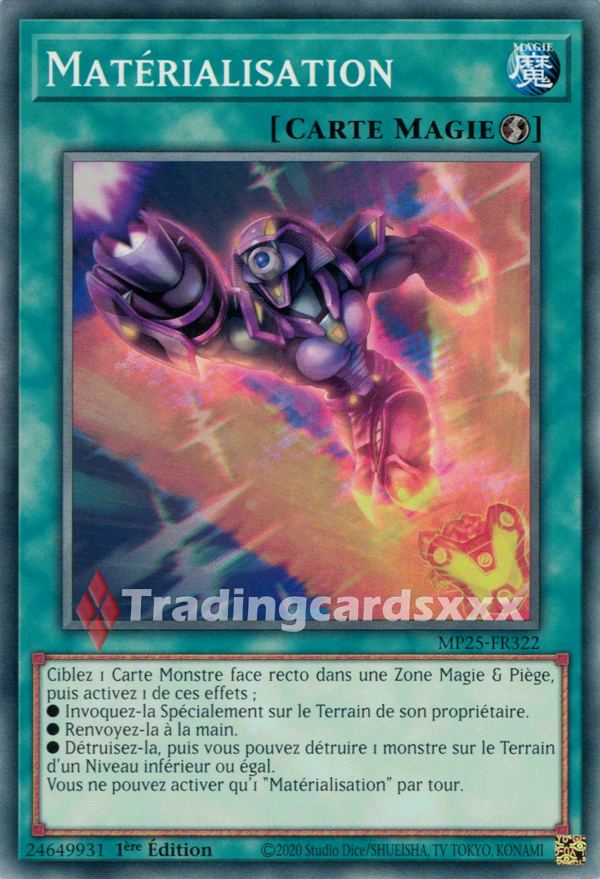 Yu-Gi-Oh! Matérialisation : C MP25-FR322