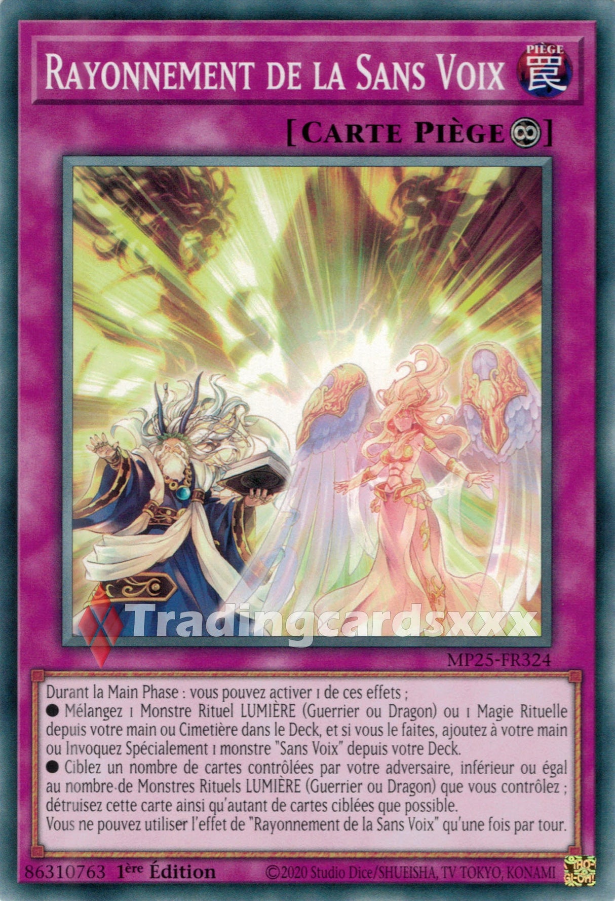 Yu-Gi-Oh! Rayonnement de la Sans Voix : C MP25-FR324