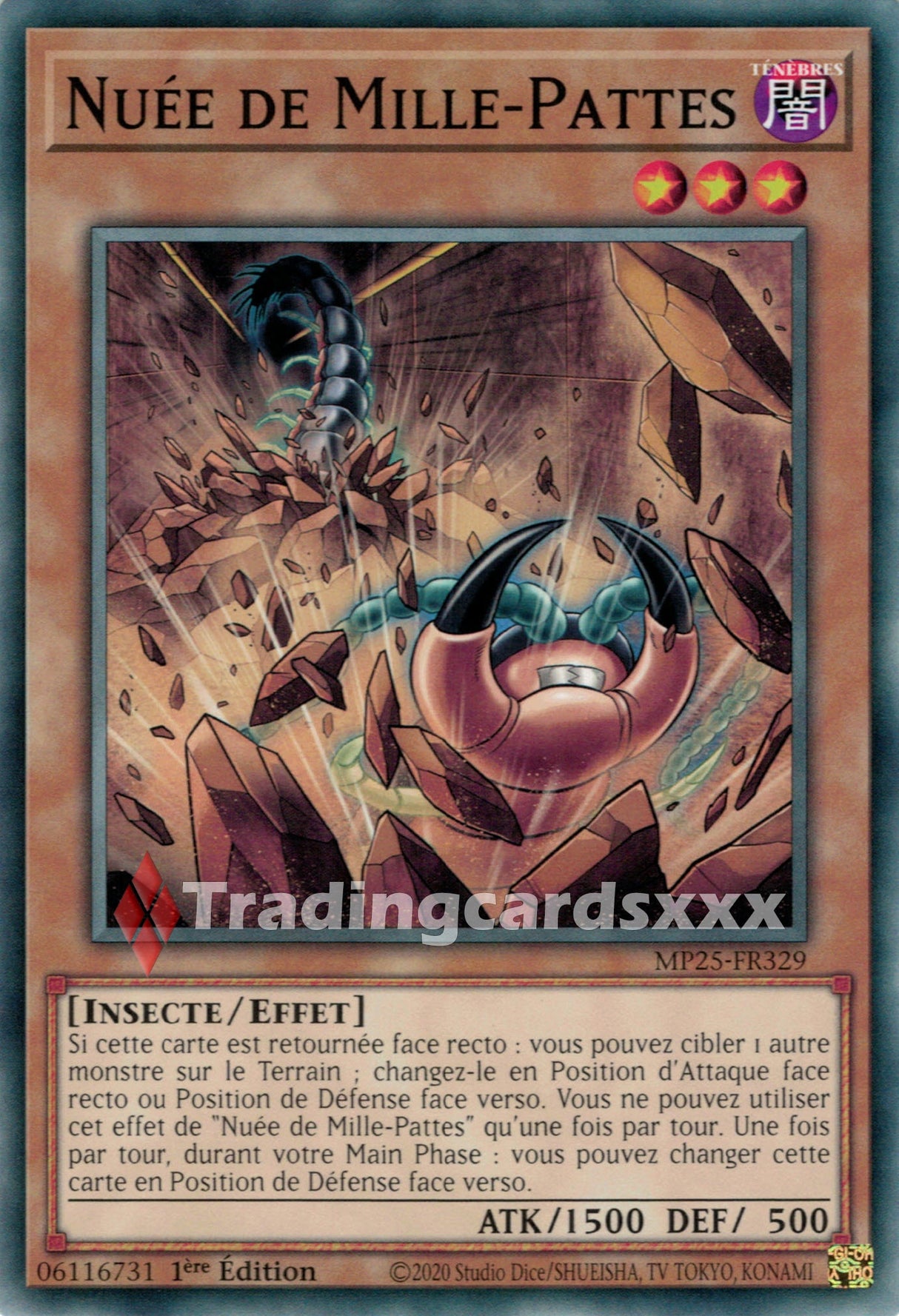 Yu-Gi-Oh! Nuée de Mille-Pattes : C MP25-FR329
