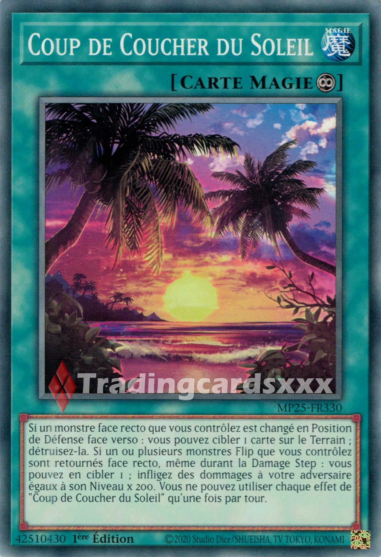 Yu-Gi-Oh! Coup de Coucher du Soleil : C MP25-FR330