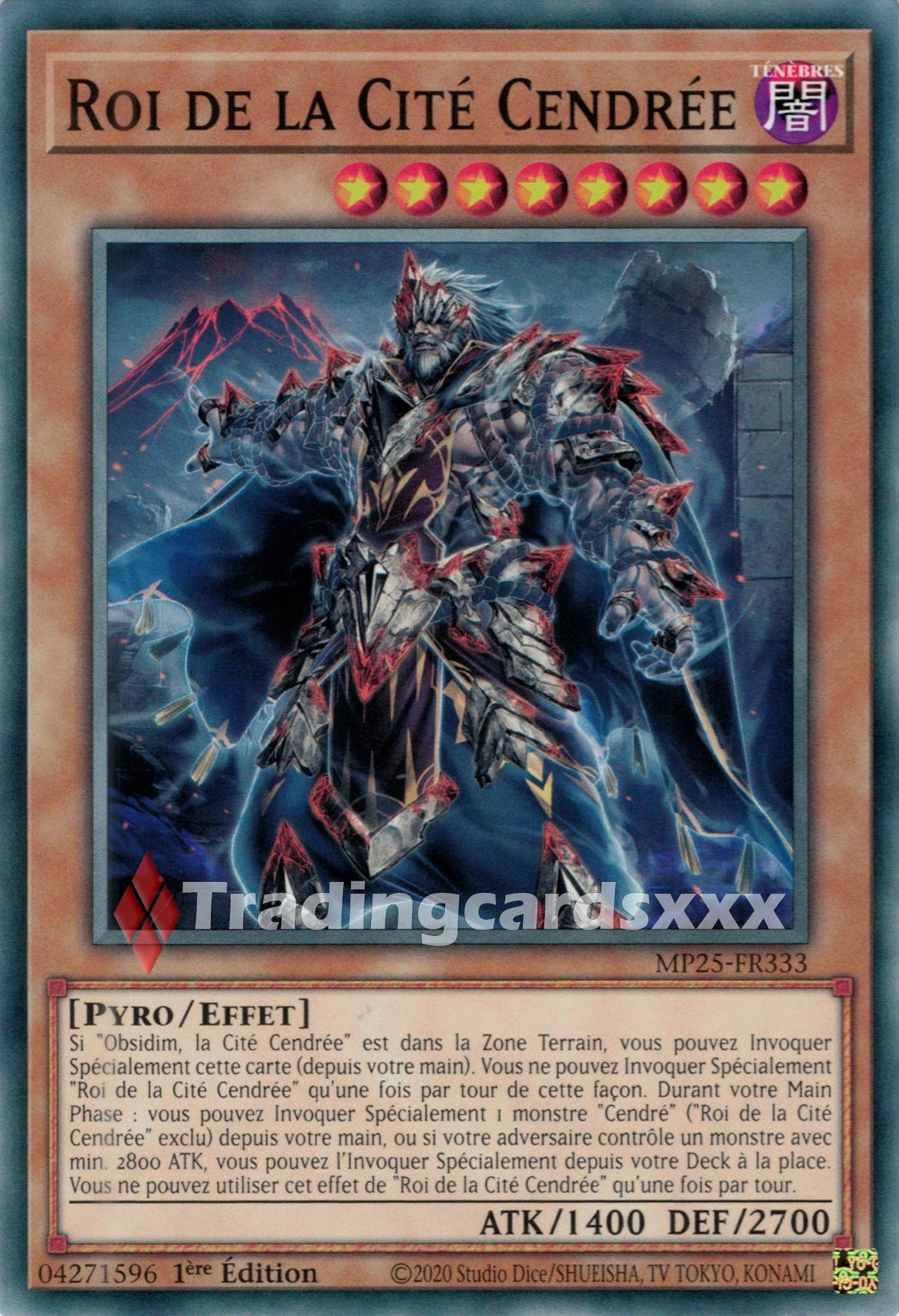 Yu-Gi-Oh! Roi de la Cité Cendrée : C MP25-FR333