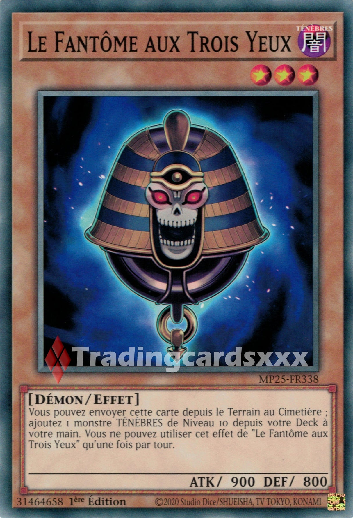 Yu-Gi-Oh! Le Fantôme aux Trois Yeux : C MP25-FR338