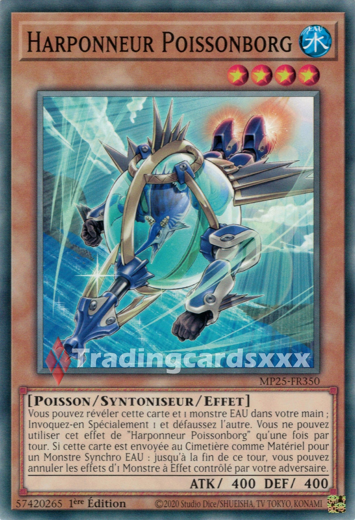 Yu-Gi-Oh! Harponneur Poissonborg : C MP25-FR350