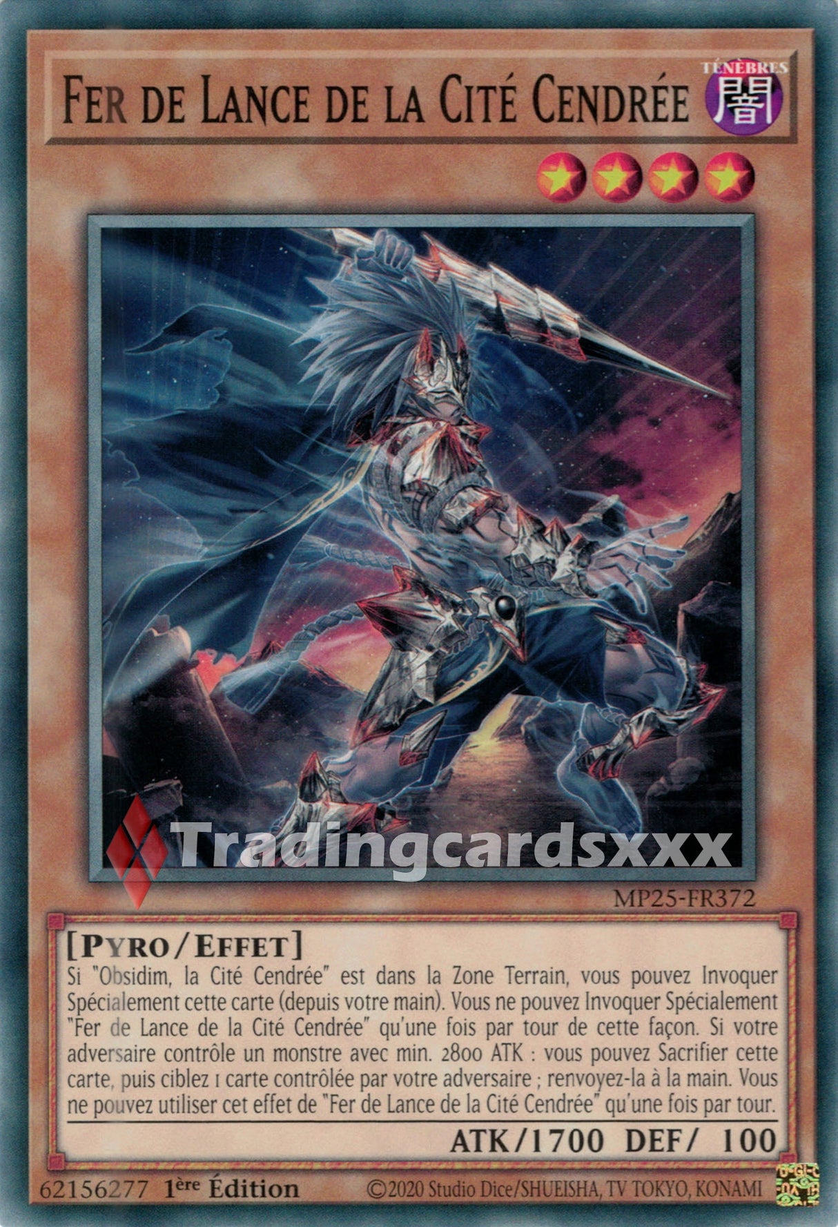 Yu-Gi-Oh! Fer de Lance de la Cité Cendrée : C MP25-FR372