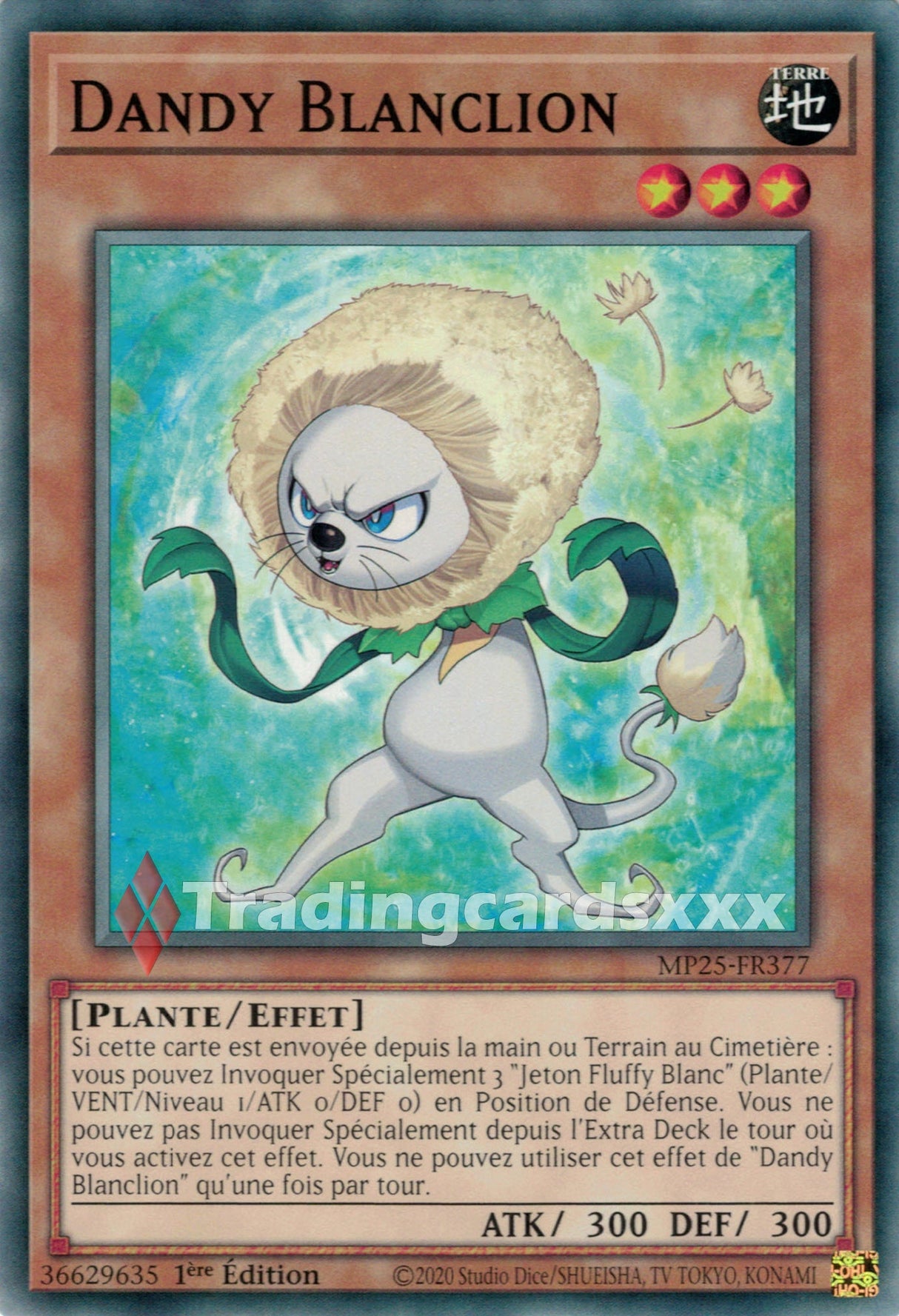 Yu-Gi-Oh! Dandy Blanclion : C MP25-FR377