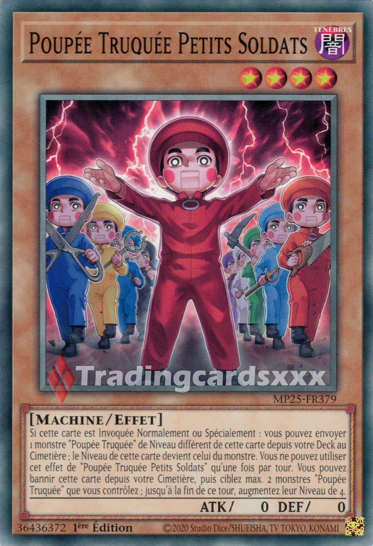Yu-Gi-Oh! Poupée Truquée Petits Soldats : C MP25-FR379