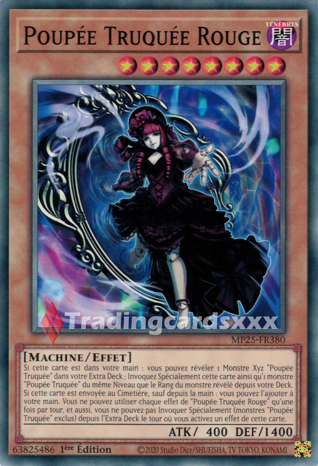 Yu-Gi-Oh! Poupée Truquée Rouge : C MP25-FR380