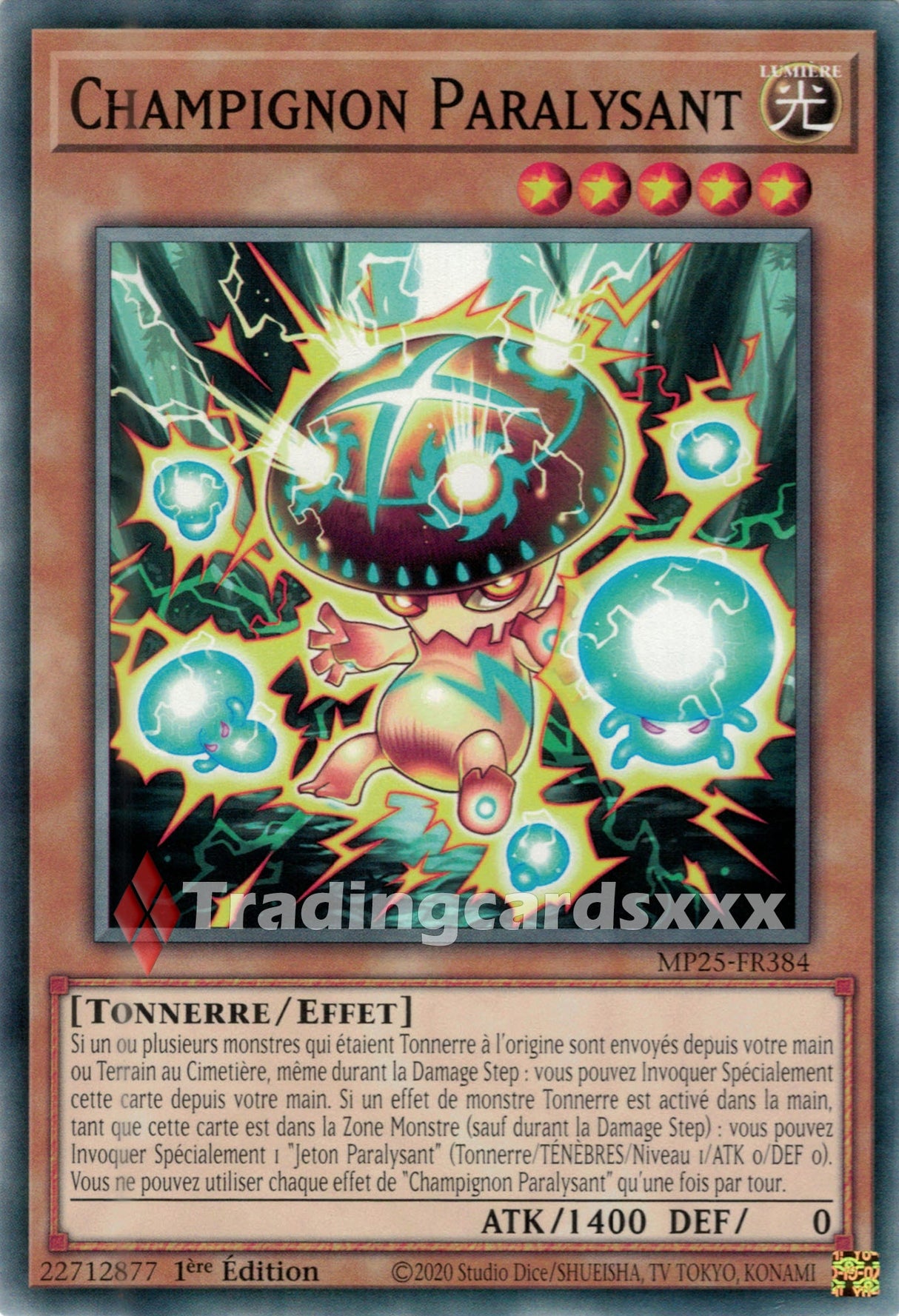 Yu-Gi-Oh! Champignon Paralysant : C MP25-FR384