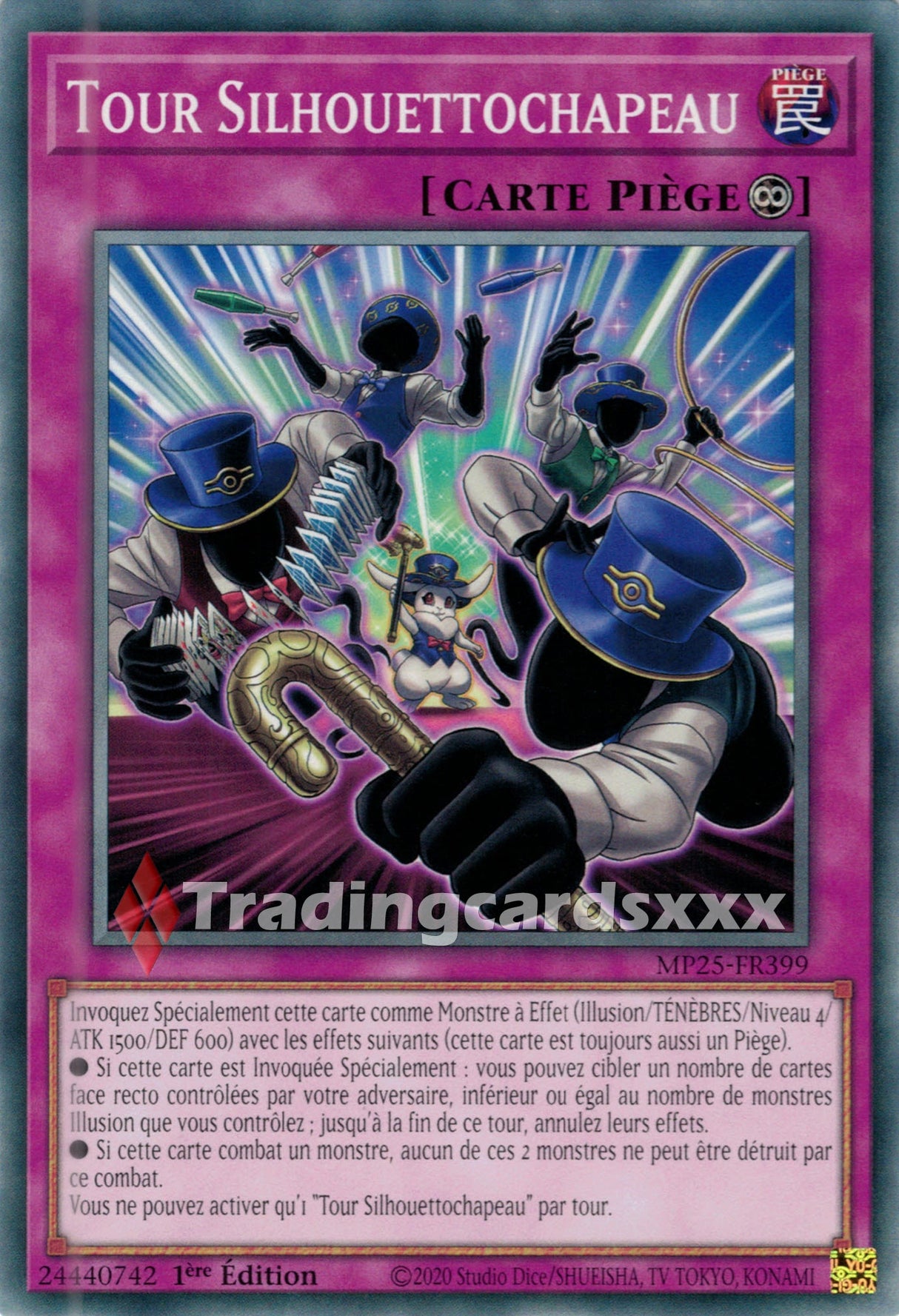 Yu-Gi-Oh! Tour Silhouettochapeau : C MP25-FR399
