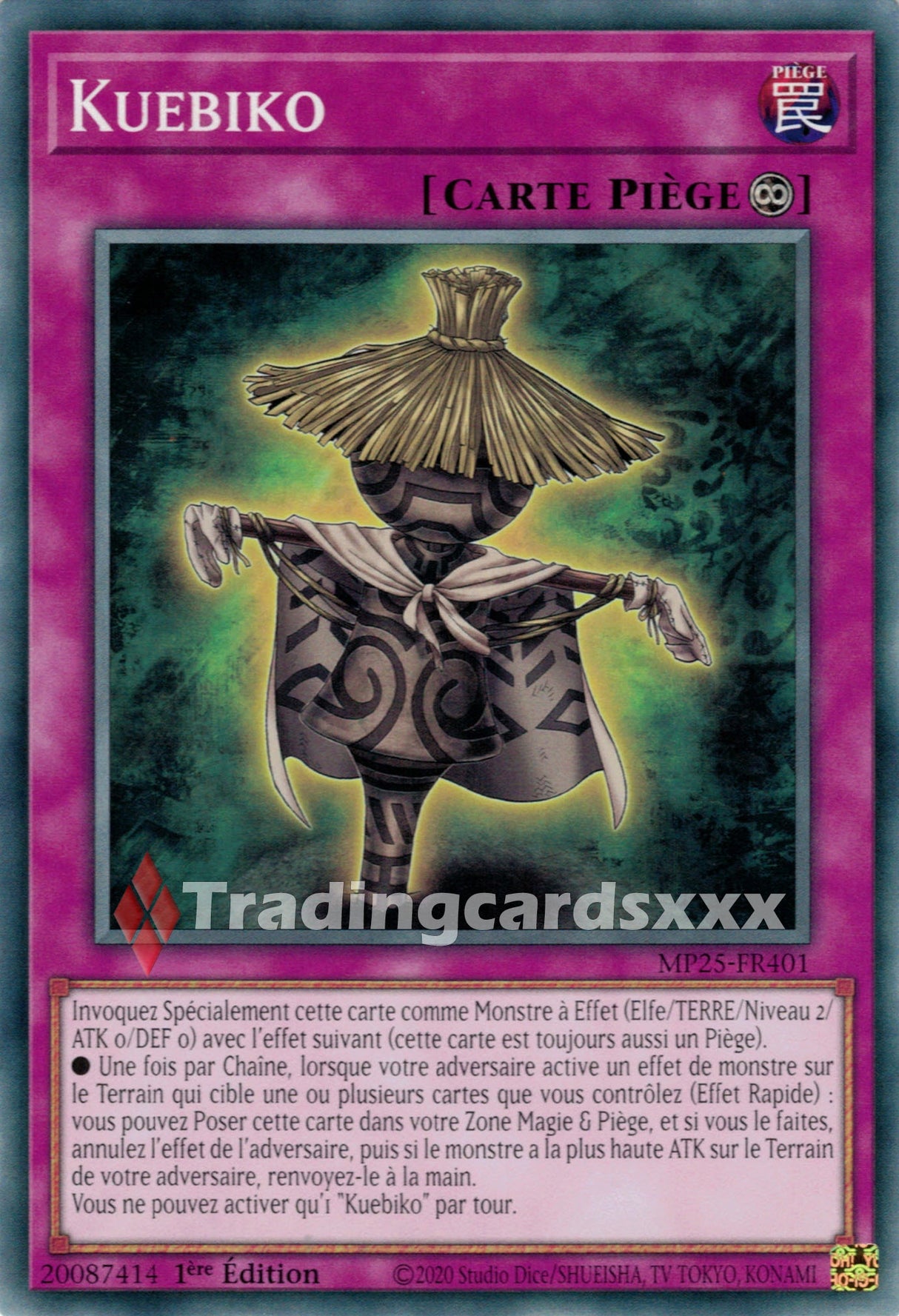 Yu-Gi-Oh! Kuebiko : C MP25-FR401