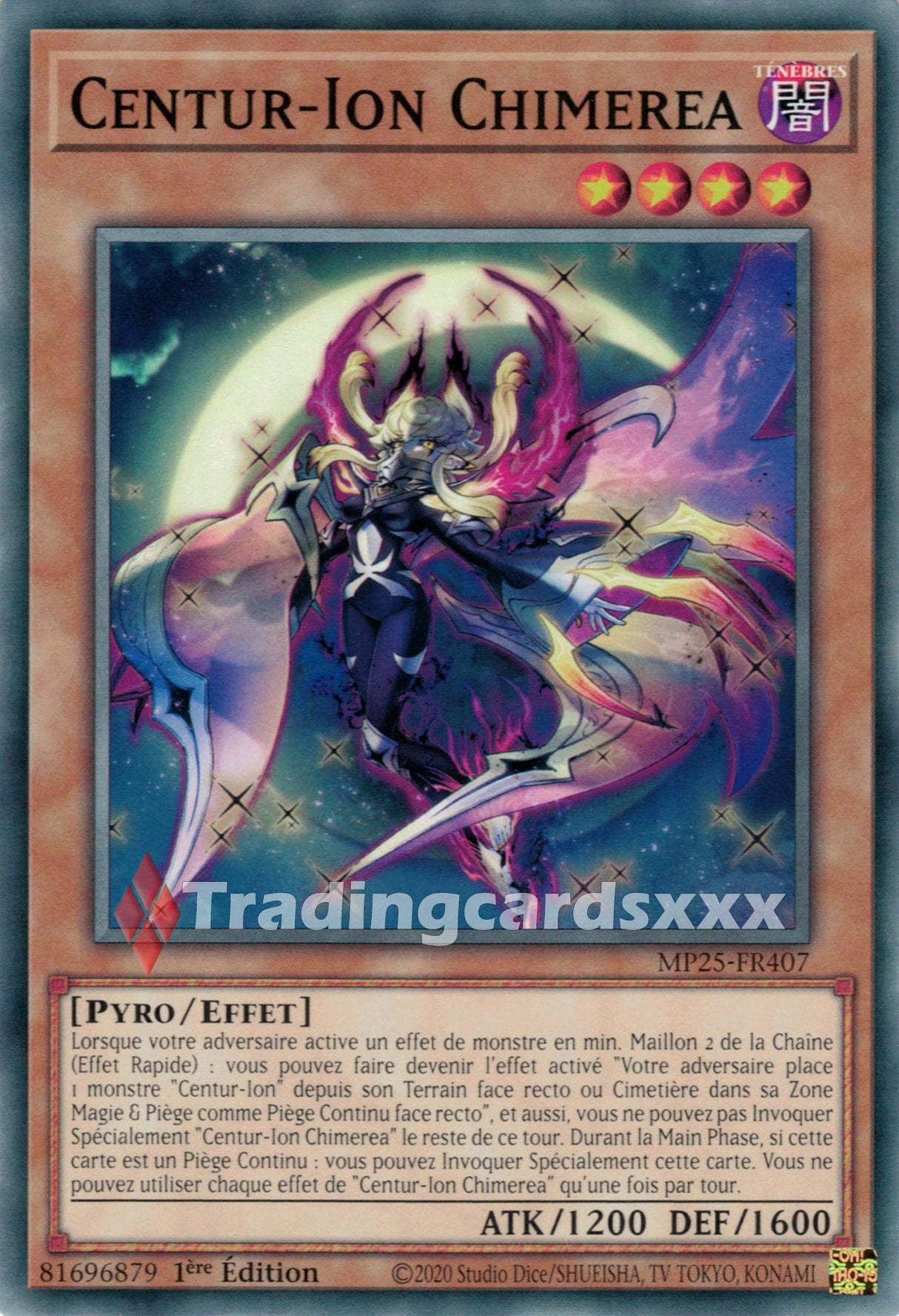 Yu-Gi-Oh! Centur-Ion Chimerea : C MP25-FR407