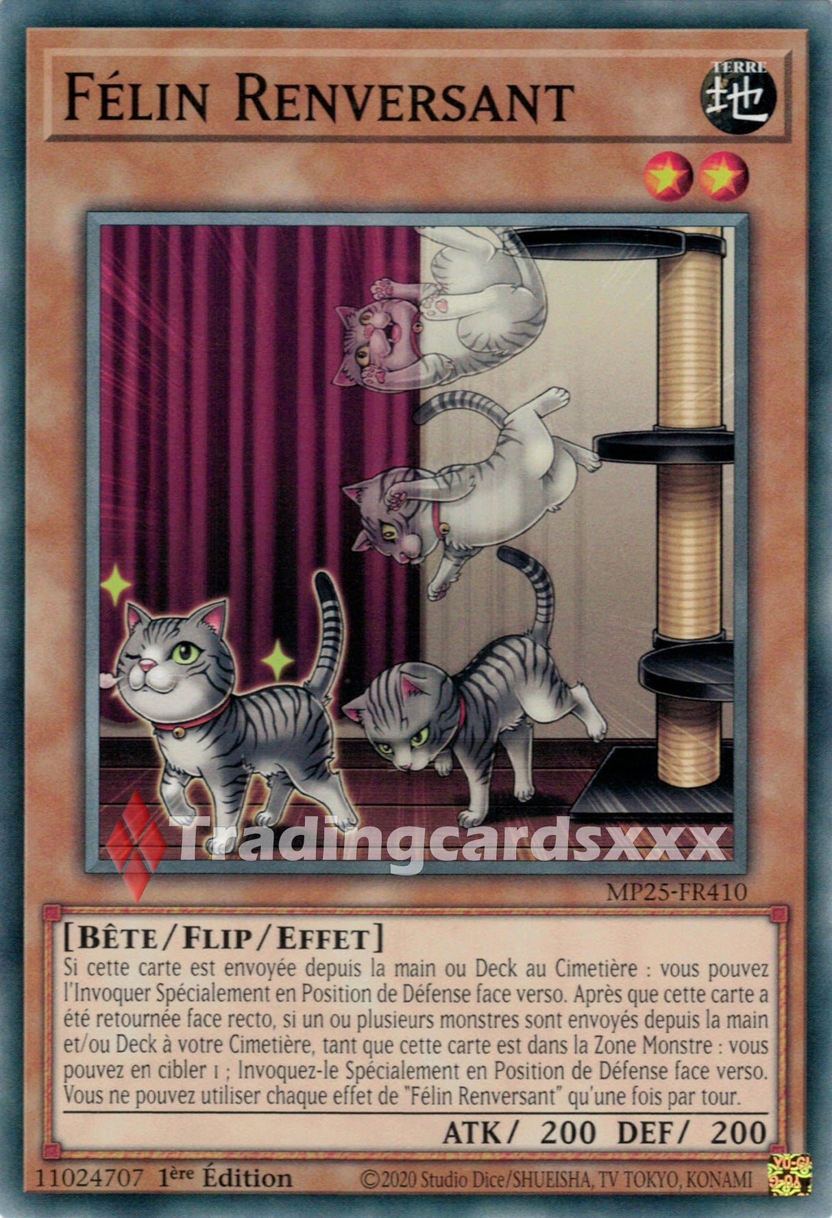 Yu-Gi-Oh! Félin Renversant : C MP25-FR410