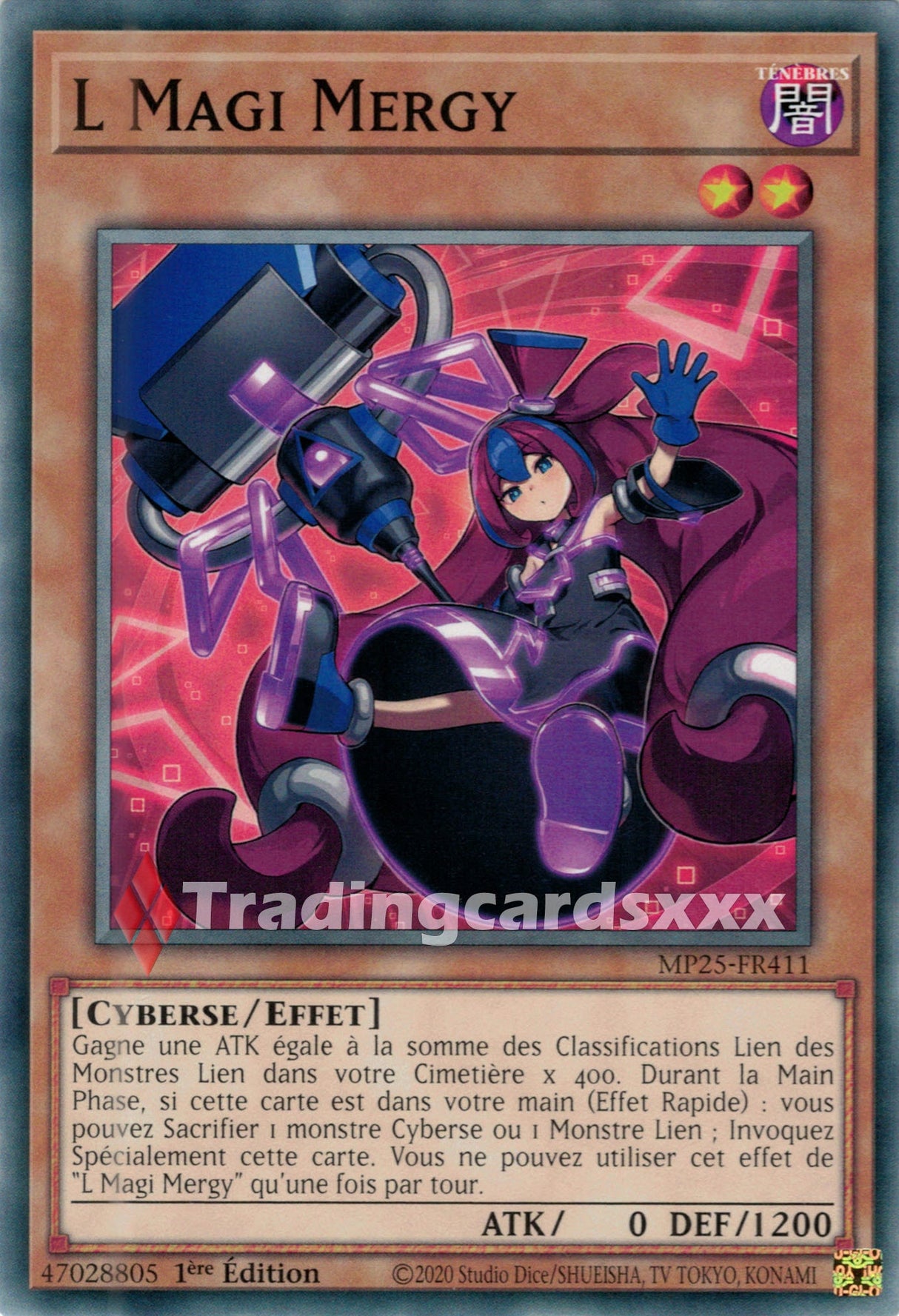 Yu-Gi-Oh! L Magi Mergy : C MP25-FR411