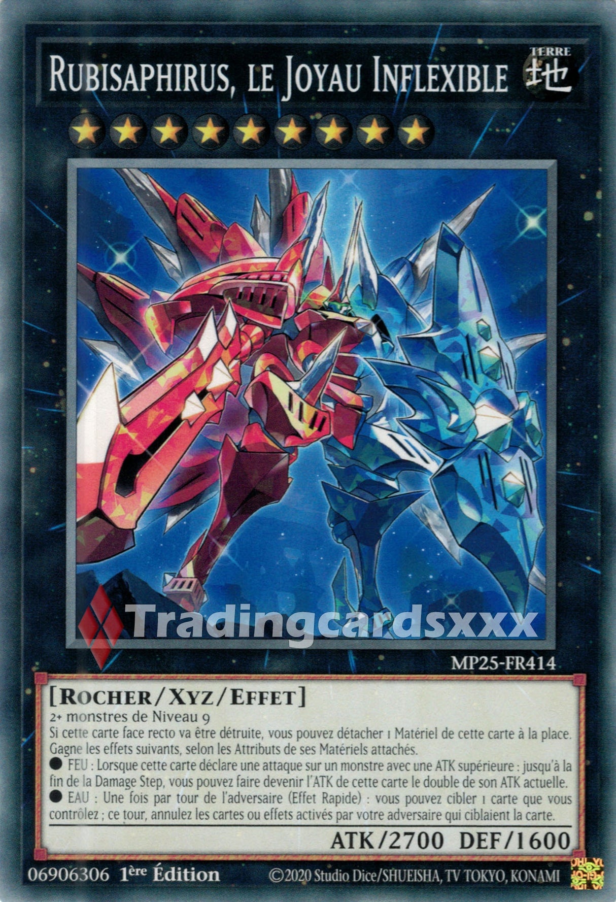Yu-Gi-Oh! Rubisaphirus, le Joyau Inflexible : C MP25-FR414