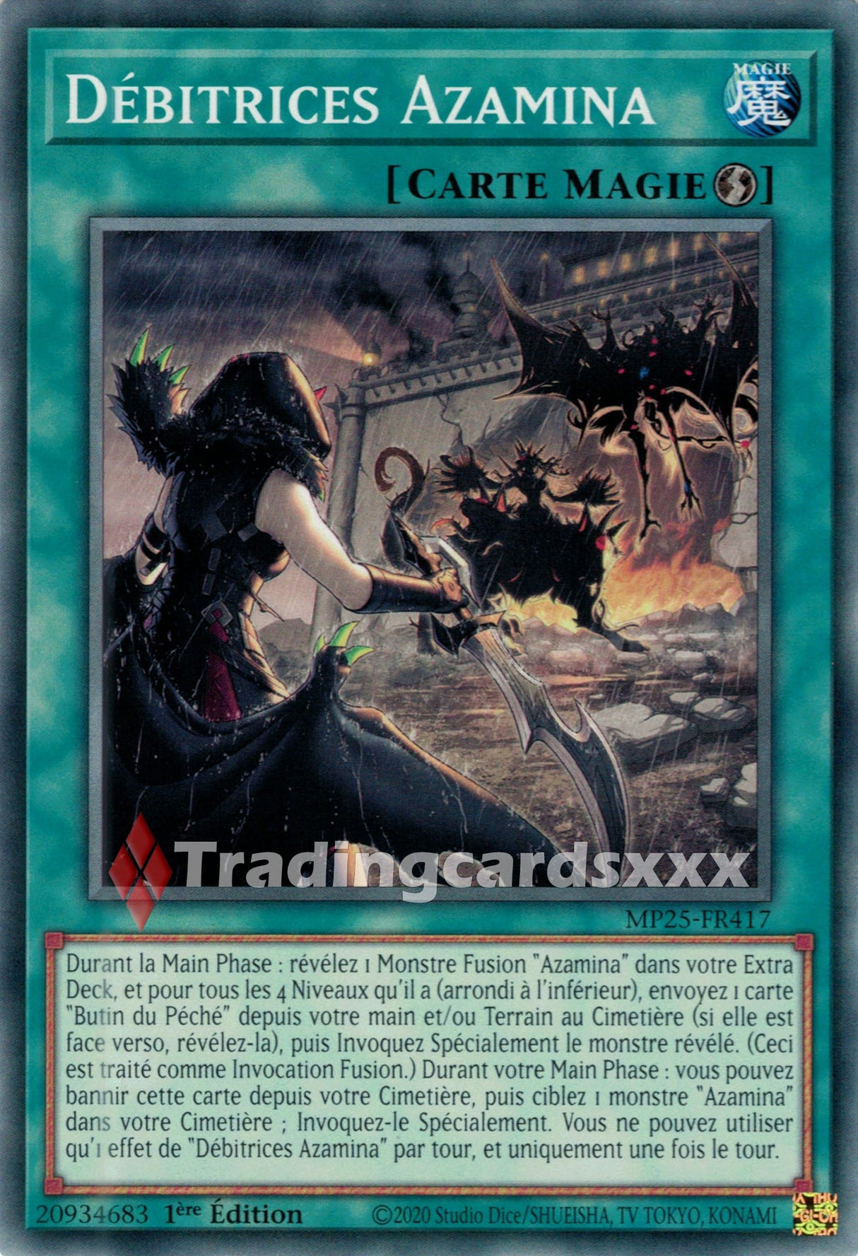 Yu-Gi-Oh! Débitrices Azamina : C MP25-FR417