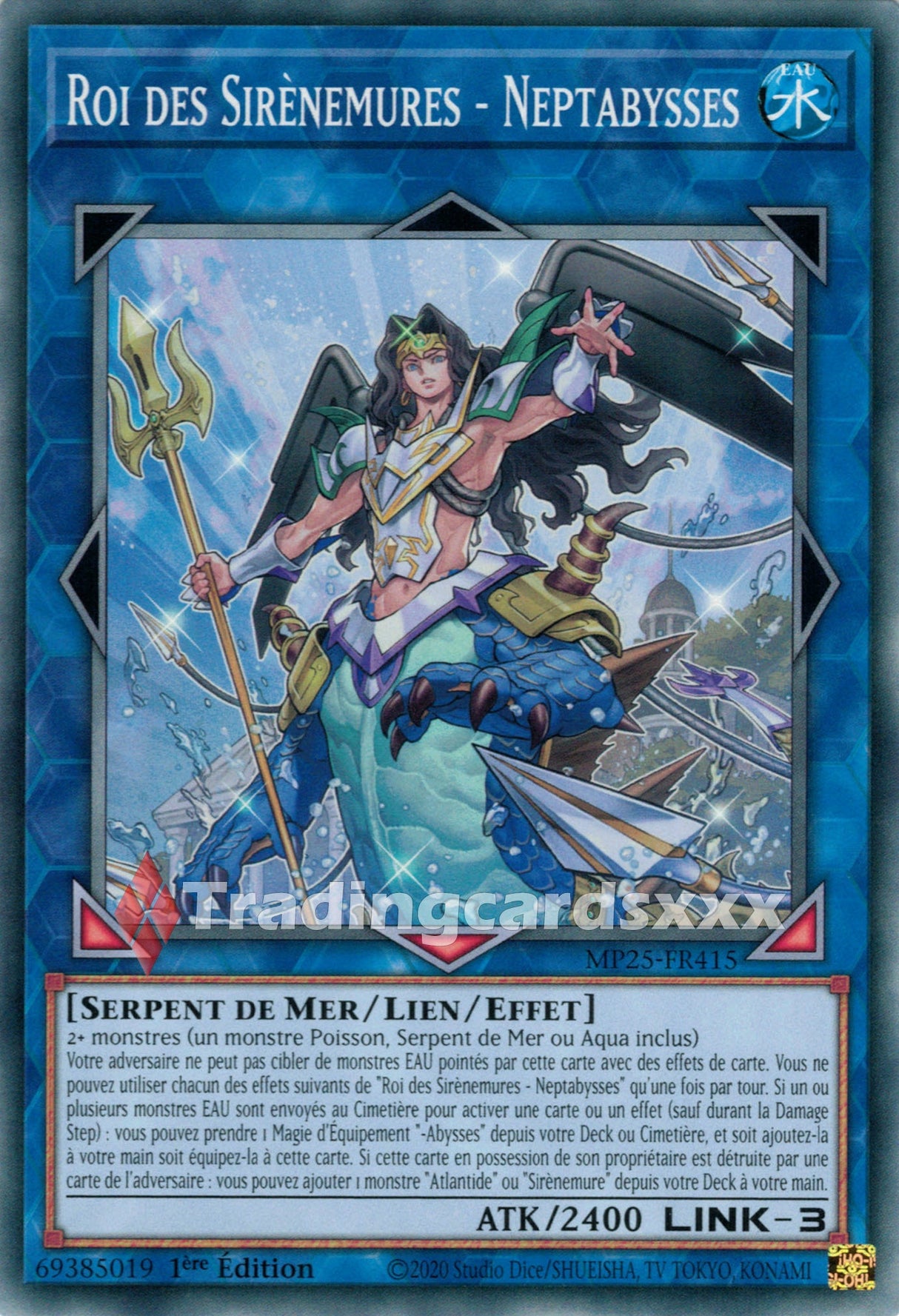 Yu-Gi-Oh! Roi des Sirènemures - Neptabysses : C MP25-FR415
