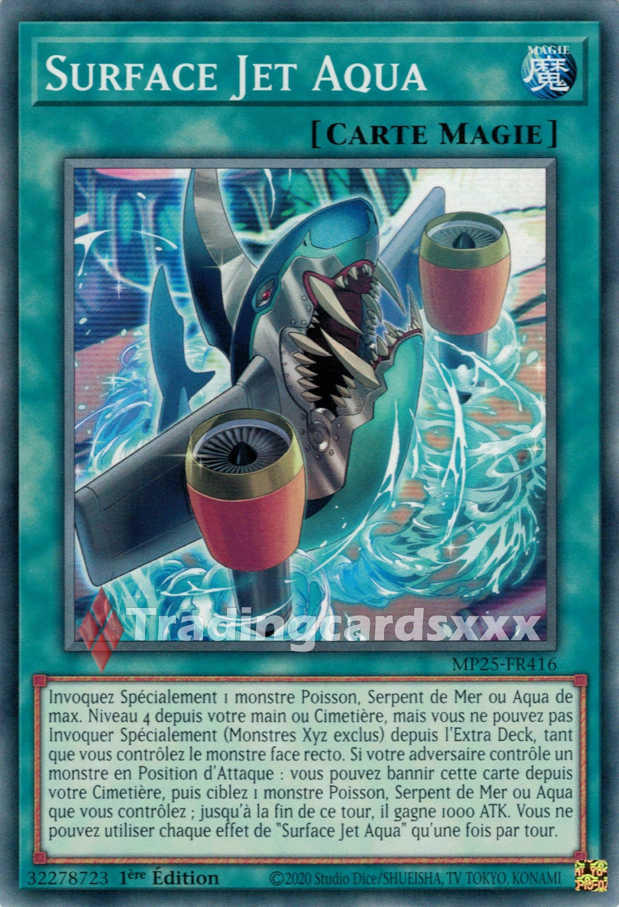 Yu-Gi-Oh! Surface Jet Aqua : C MP25-FR416