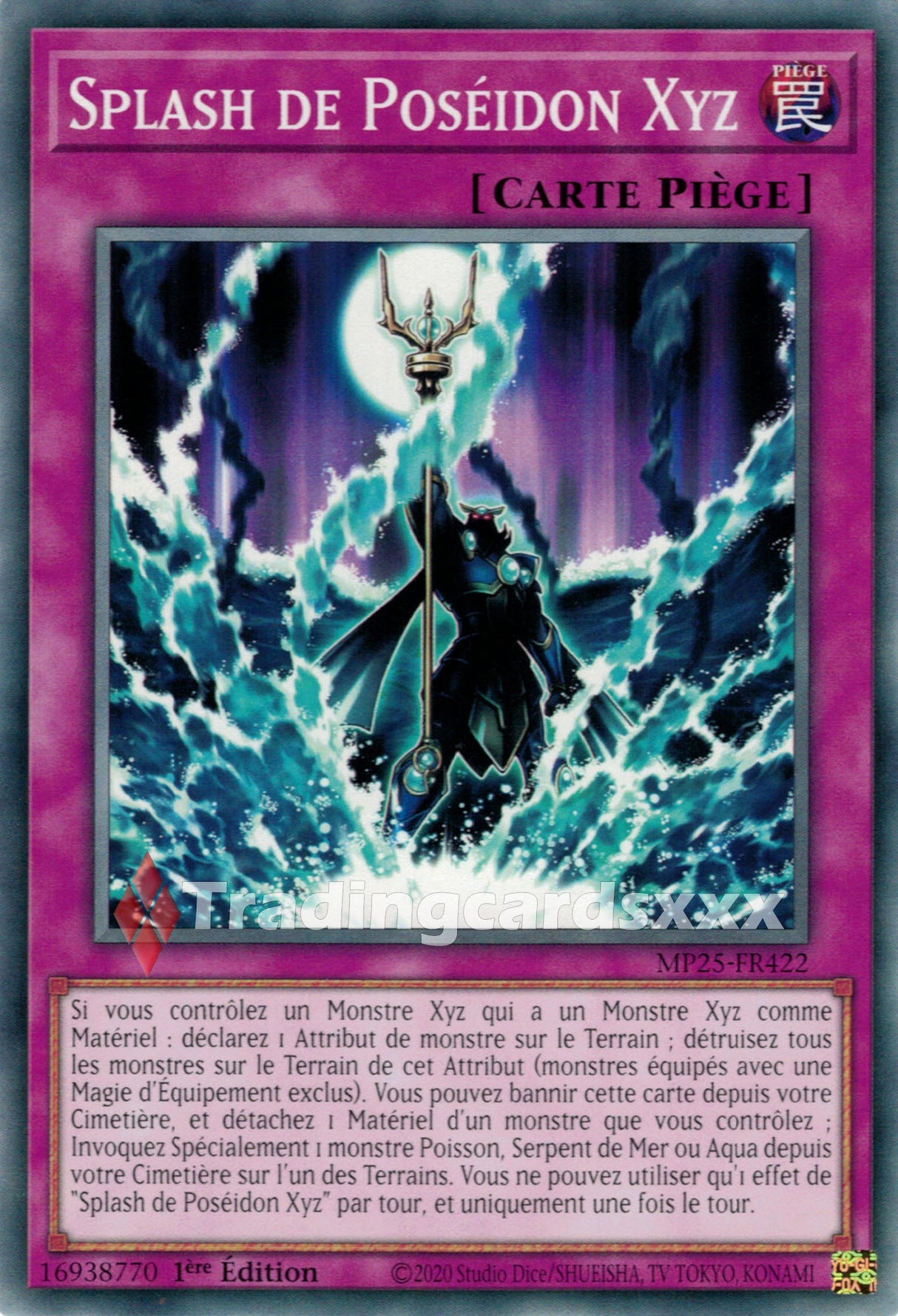 Yu-Gi-Oh! Splash de Poséidon Xyz : C MP25-FR422