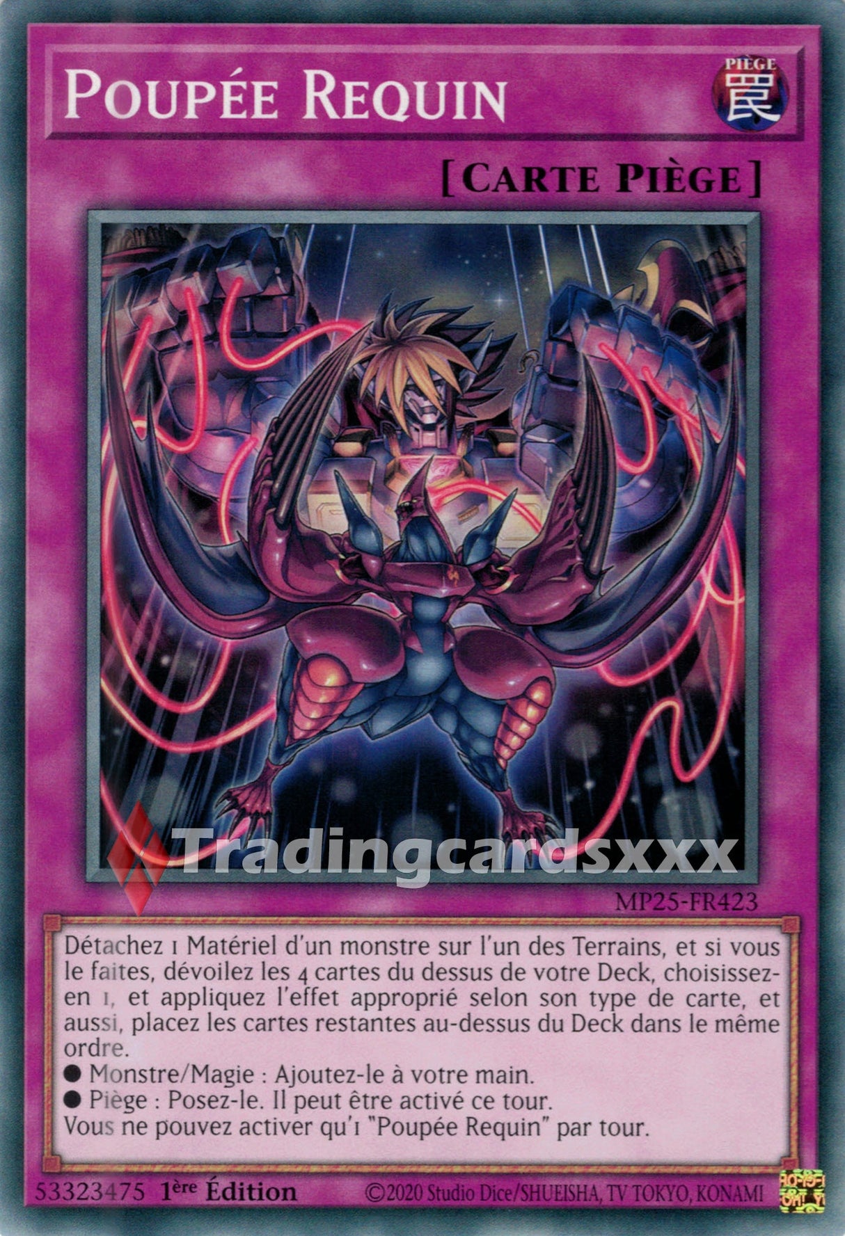 Yu-Gi-Oh! Poupée Requin : C MP25-FR423