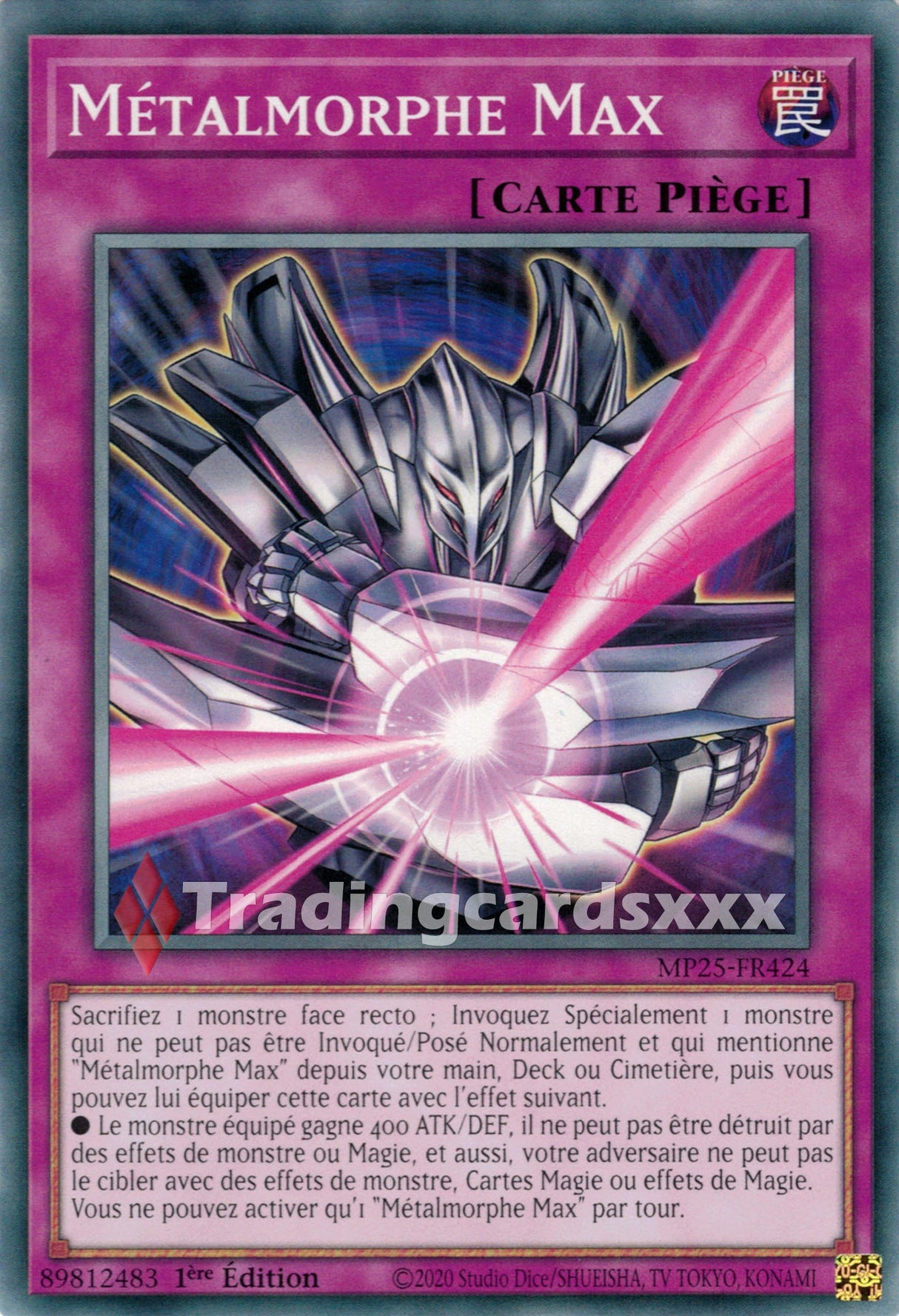 Yu-Gi-Oh! Métalmorphe Max : C MP25-FR424