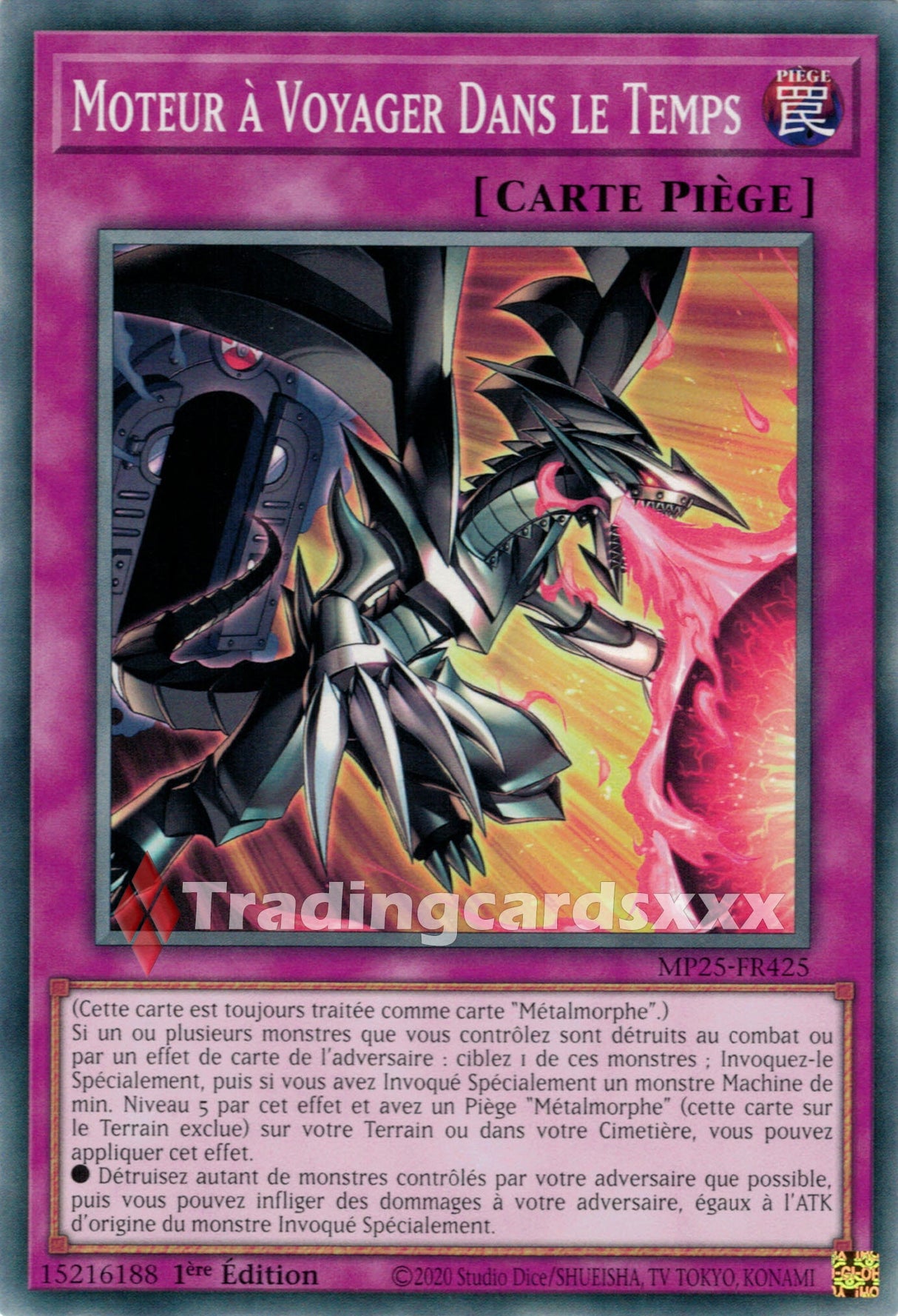 Yu-Gi-Oh! Moteur à Voyager Dans le Temps : C MP25-FR425