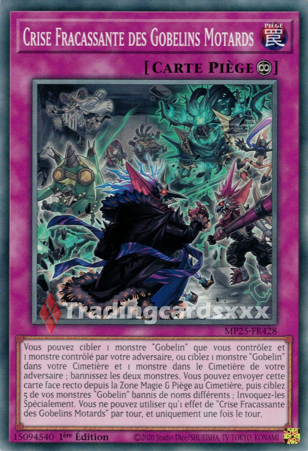 Yu-Gi-Oh! Crise Fracassante des Gobelins Motards : C MP25-FR428
