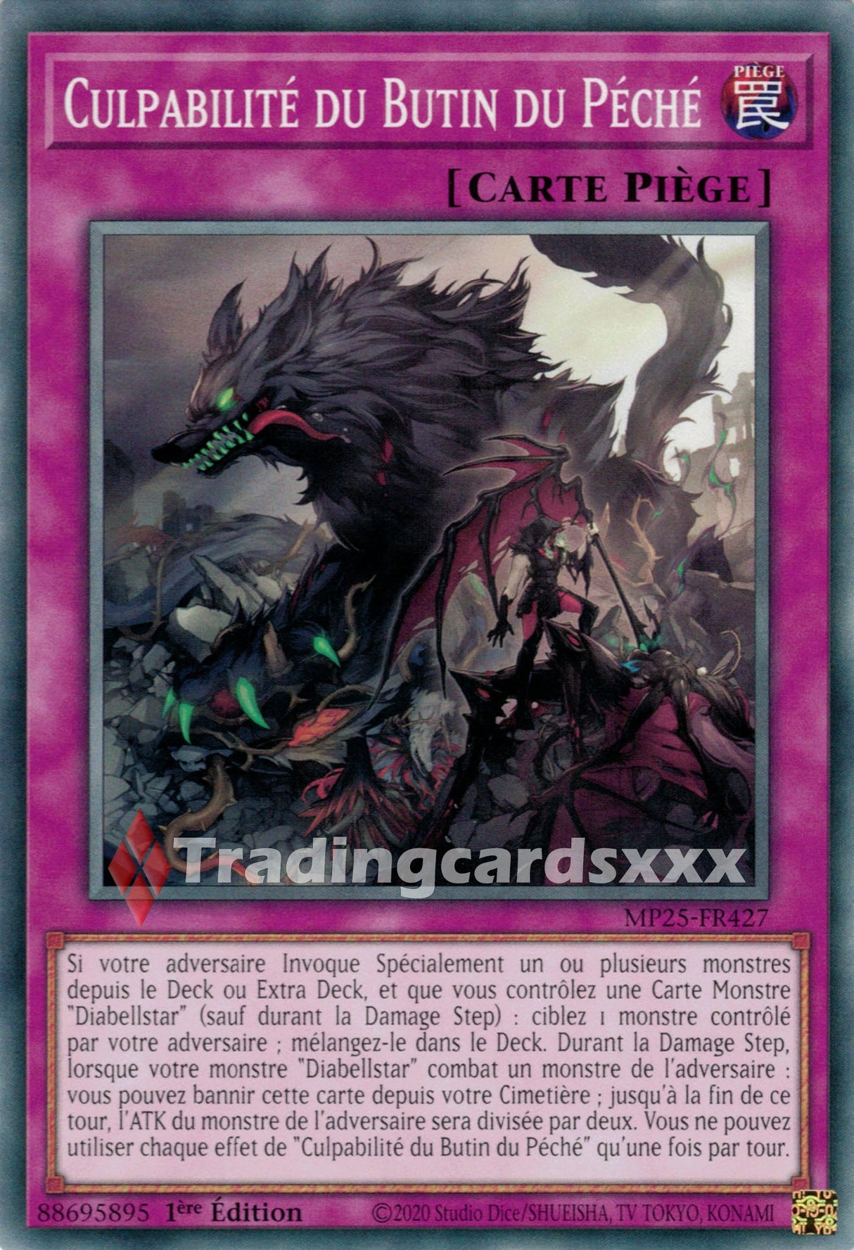 Yu-Gi-Oh! Culpabilité du Butin du Péché : C MP25-FR427