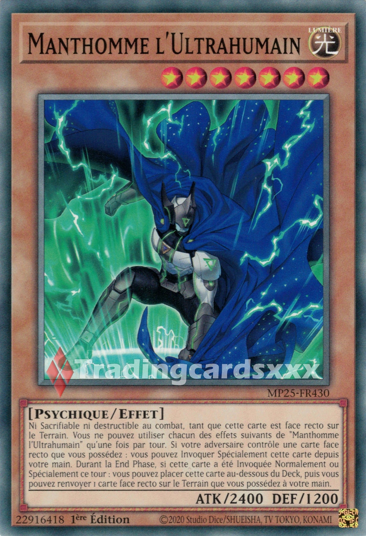 Yu-Gi-Oh! Manthomme l'Ultrahumain : C MP25-FR430
