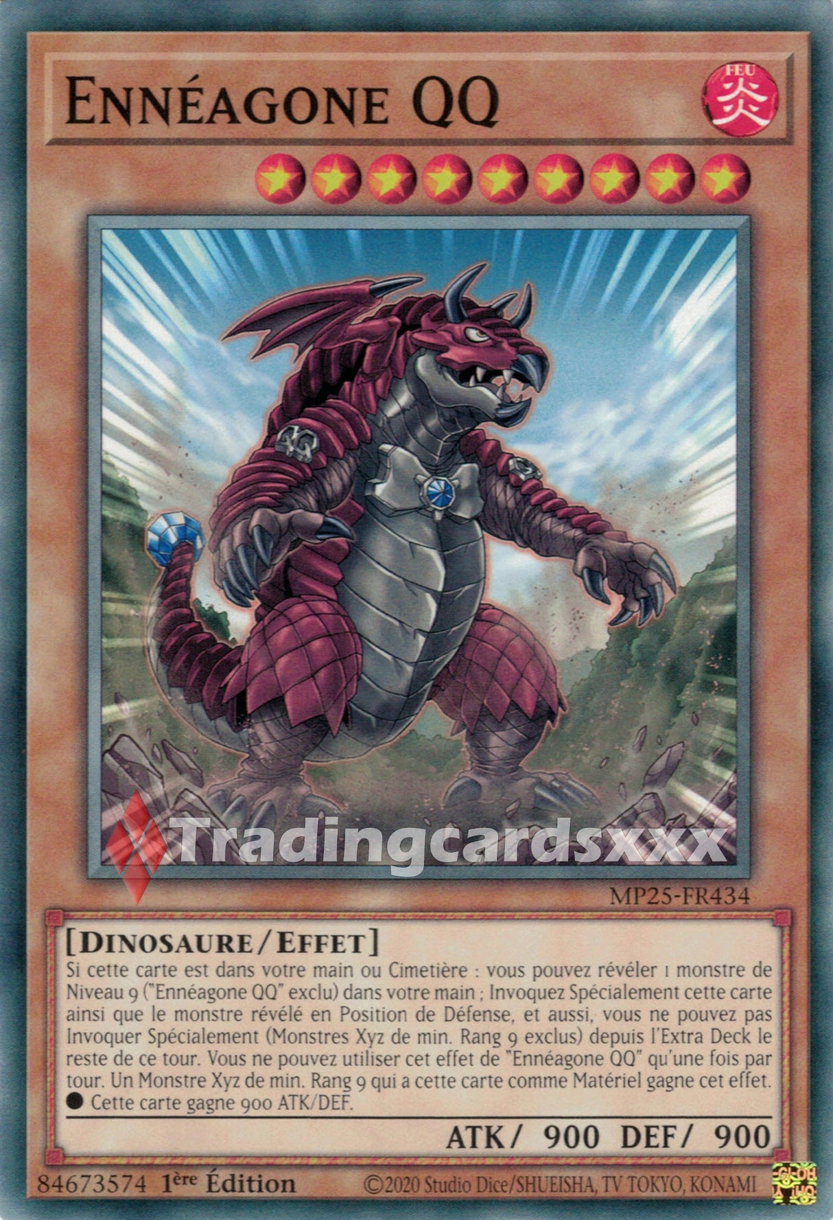 Yu-Gi-Oh! Ennéagone QQ : C MP25-FR434