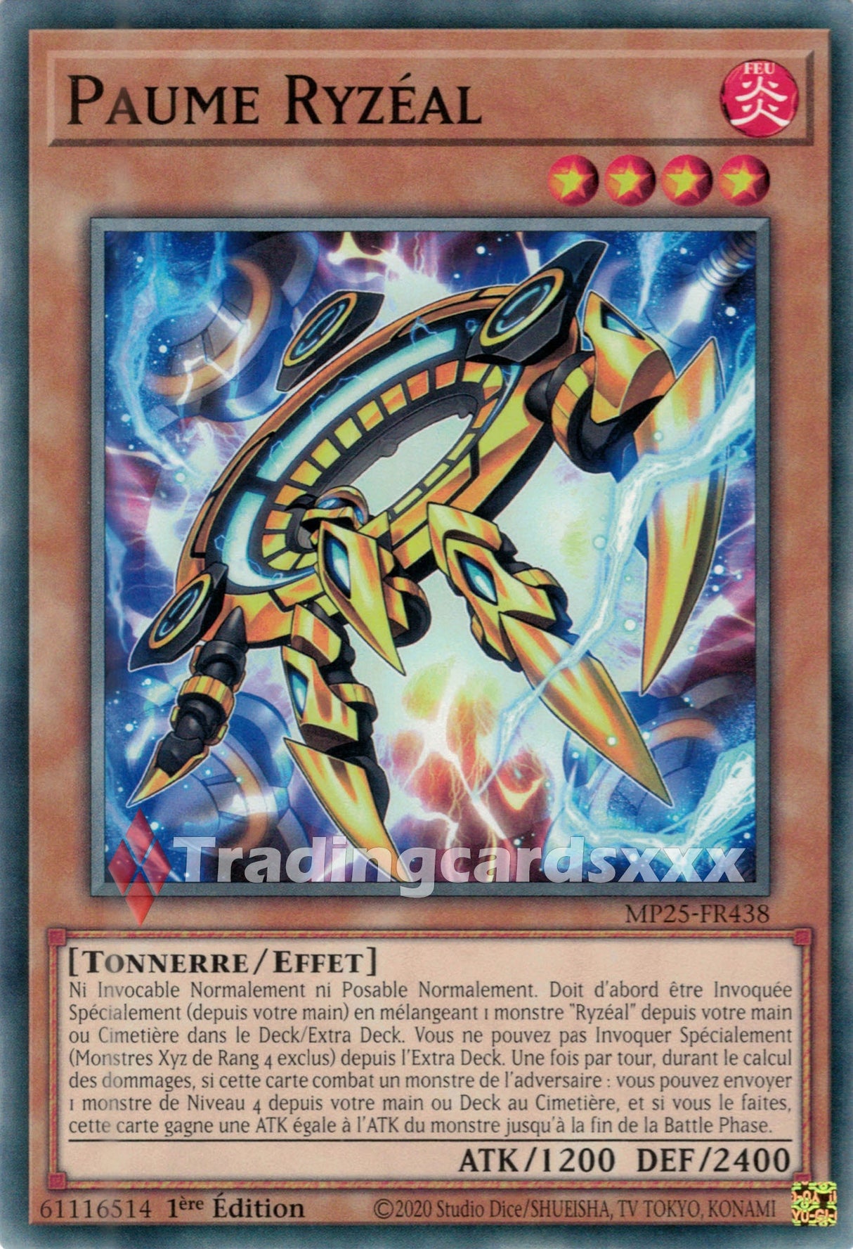 Yu-Gi-Oh! Paume Ryzéal : C MP25-FR438