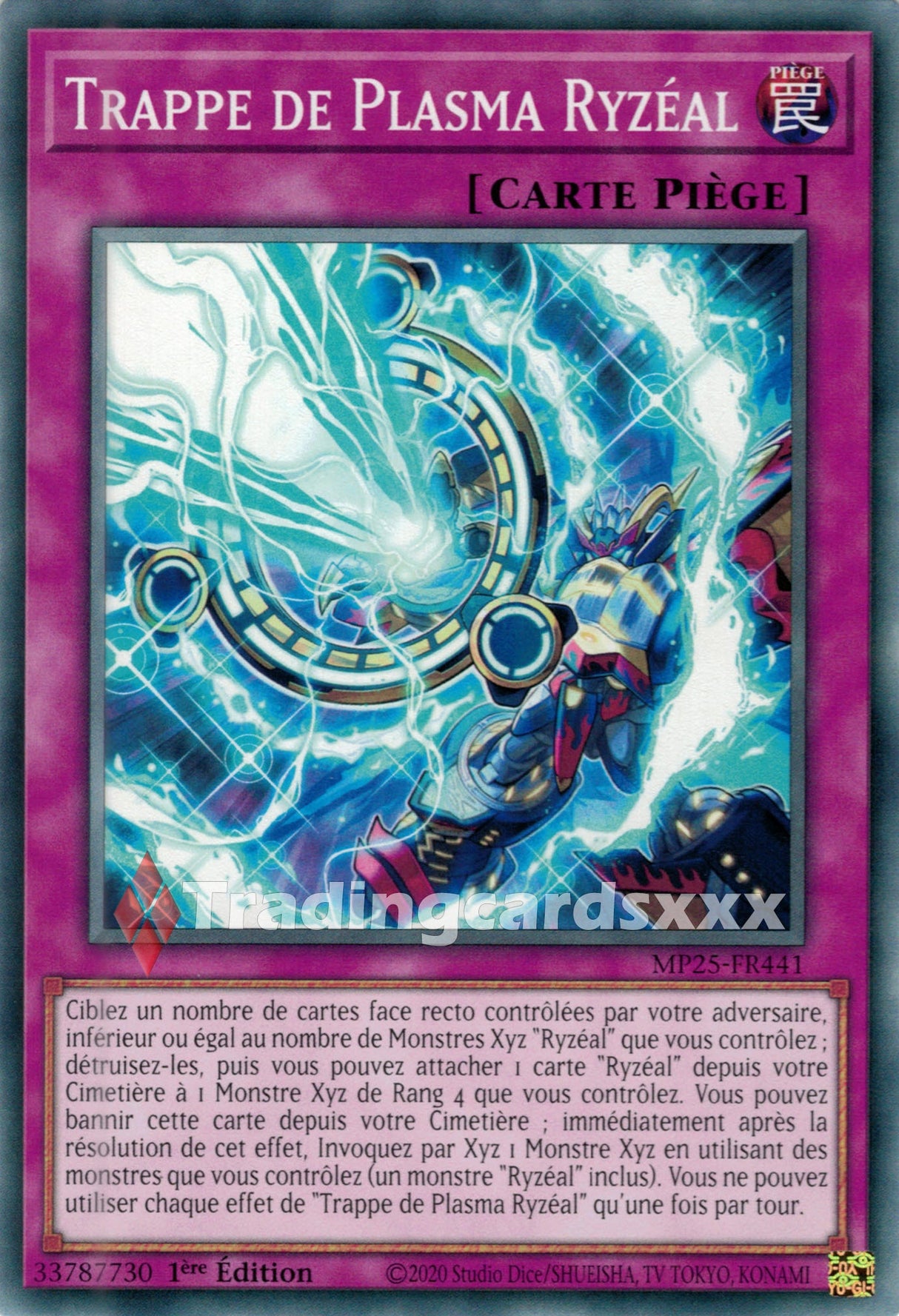 Yu-Gi-Oh! Trappe de Plasma Ryzéal : C MP25-FR441