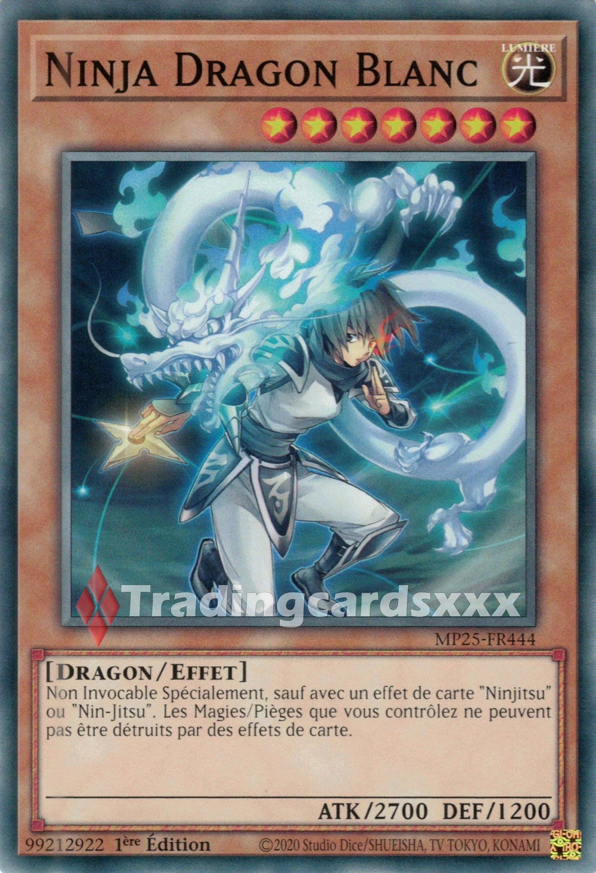 Yu-Gi-Oh! Ninja Dragon Blanc : C MP25-FR444