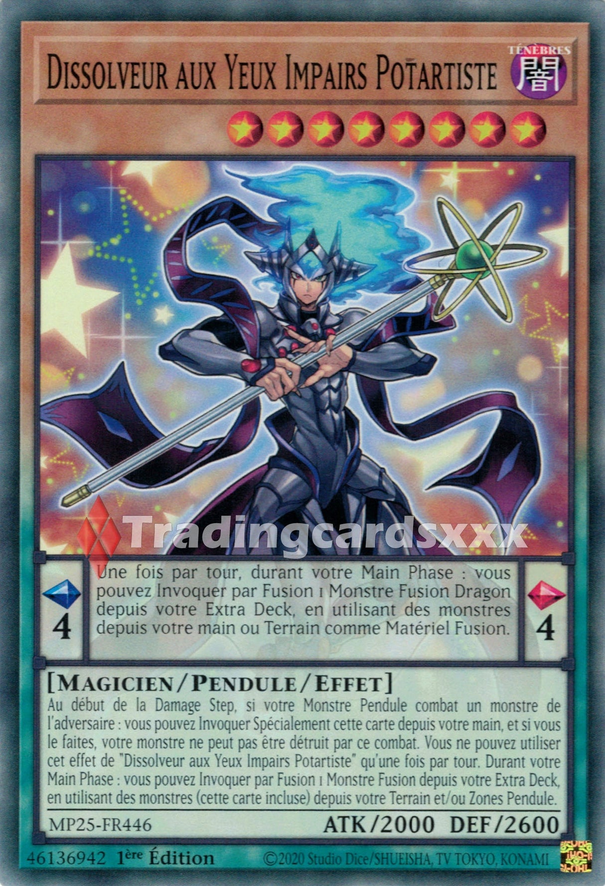 Yu-Gi-Oh! Dissolveur aux Yeux Impairs Potartiste : C MP25-FR446