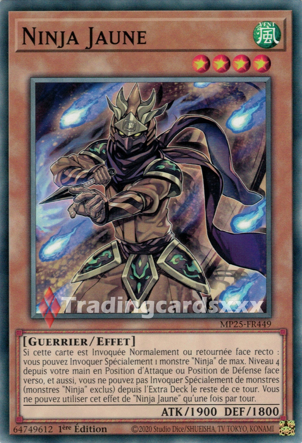 Yu-Gi-Oh! Ninja Jaune : C MP25-FR449