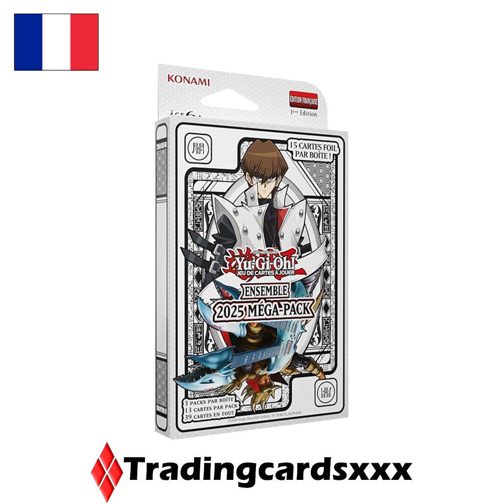 Yu-Gi-Oh! Carton de 12 packs de 3 boosters : Ensemble 2025 Méga-Pack