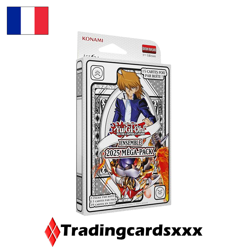 Yu-Gi-Oh! Carton de 12 packs de 3 boosters : Ensemble 2025 Méga-Pack