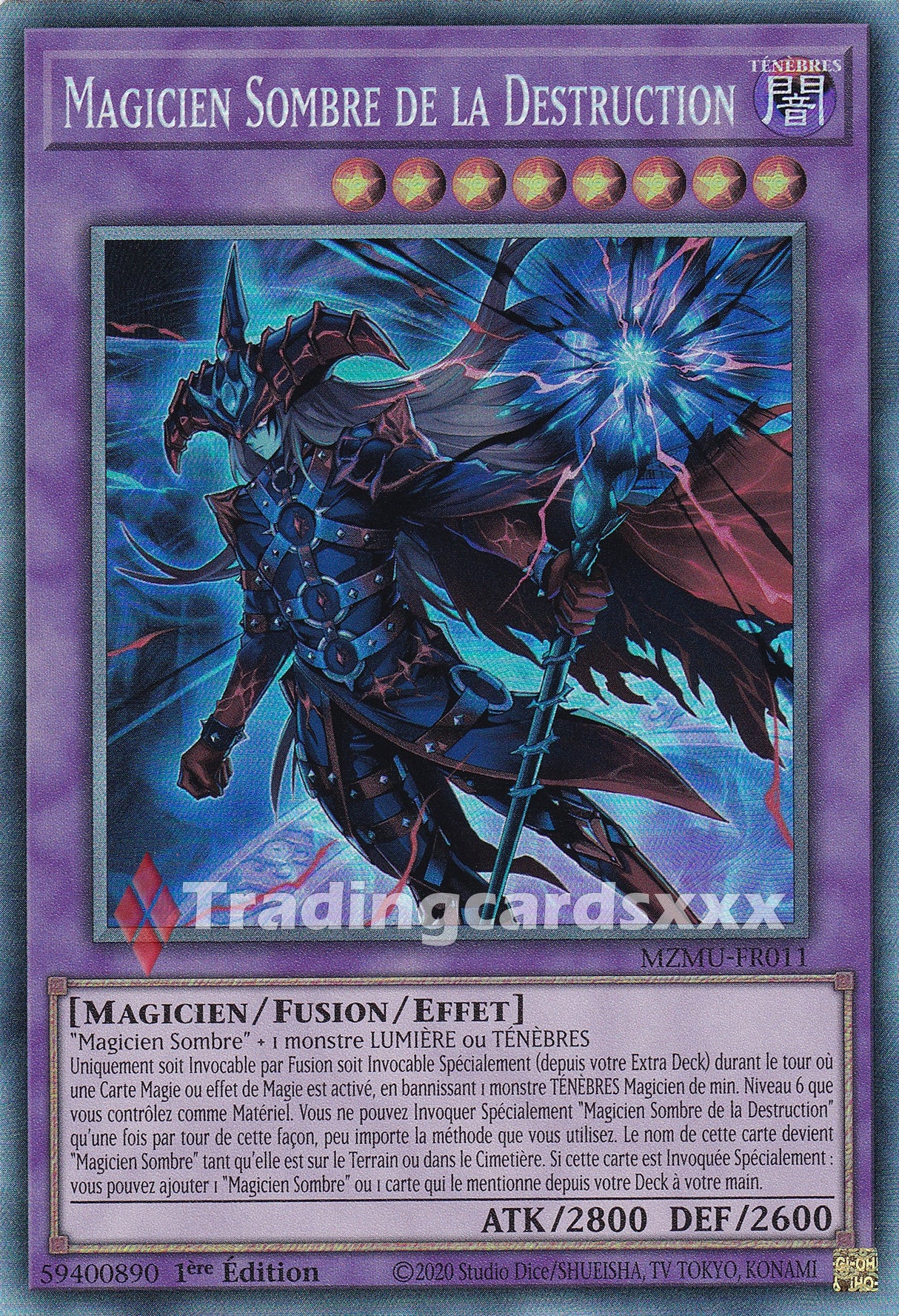Yu-Gi-Oh! Magicien Sombre de la Destruction : CR MZMU-FR011