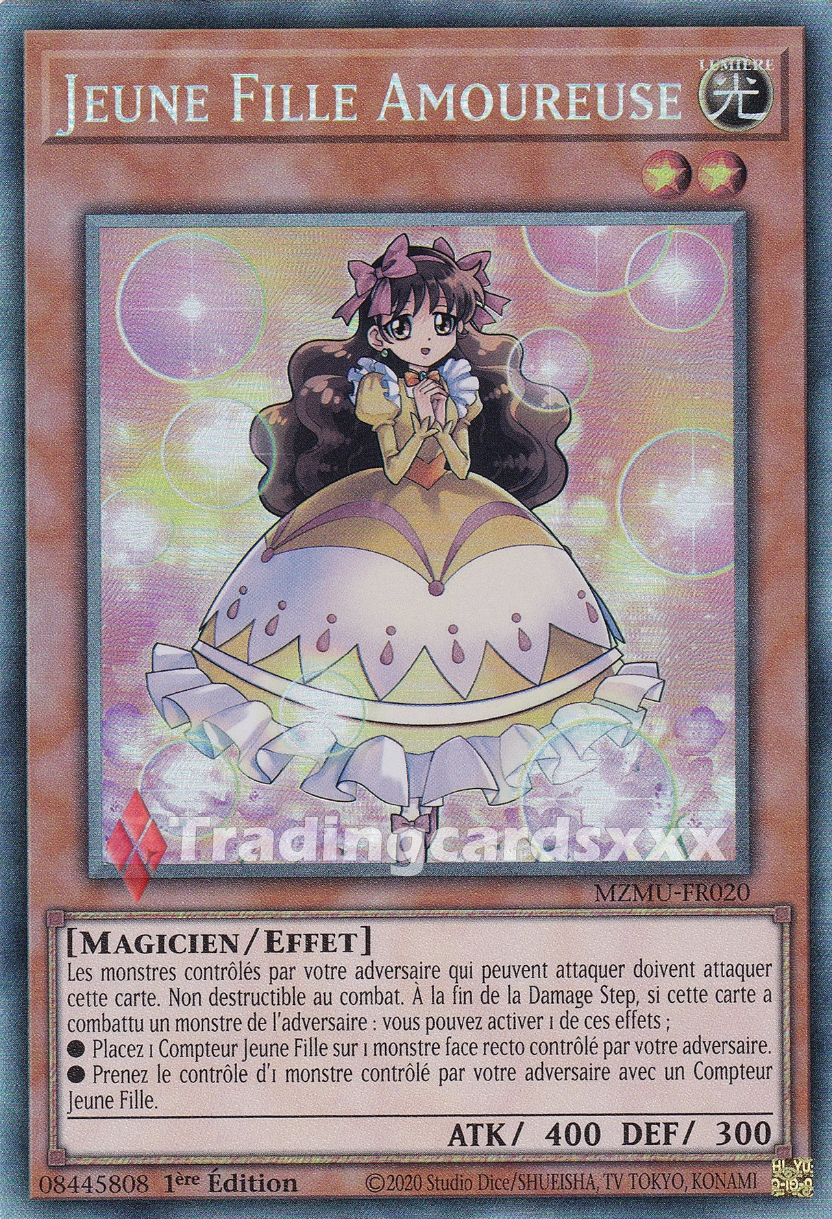 Yu-Gi-Oh! Jeune Fille Amoureuse : CR MZMU-FR020