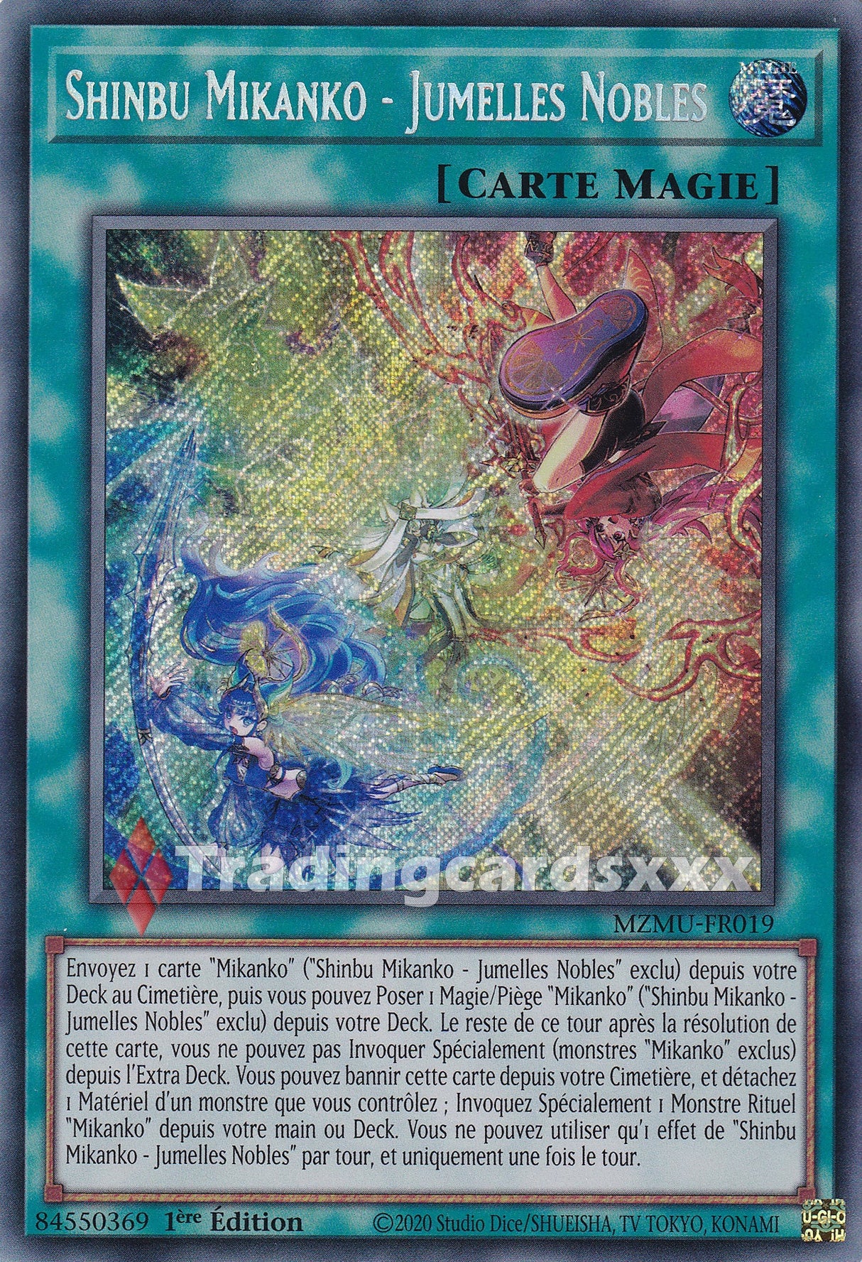 Yu-Gi-Oh! Shinbu Mikanko - Jumelles Nobles : SE MZMU-FR019