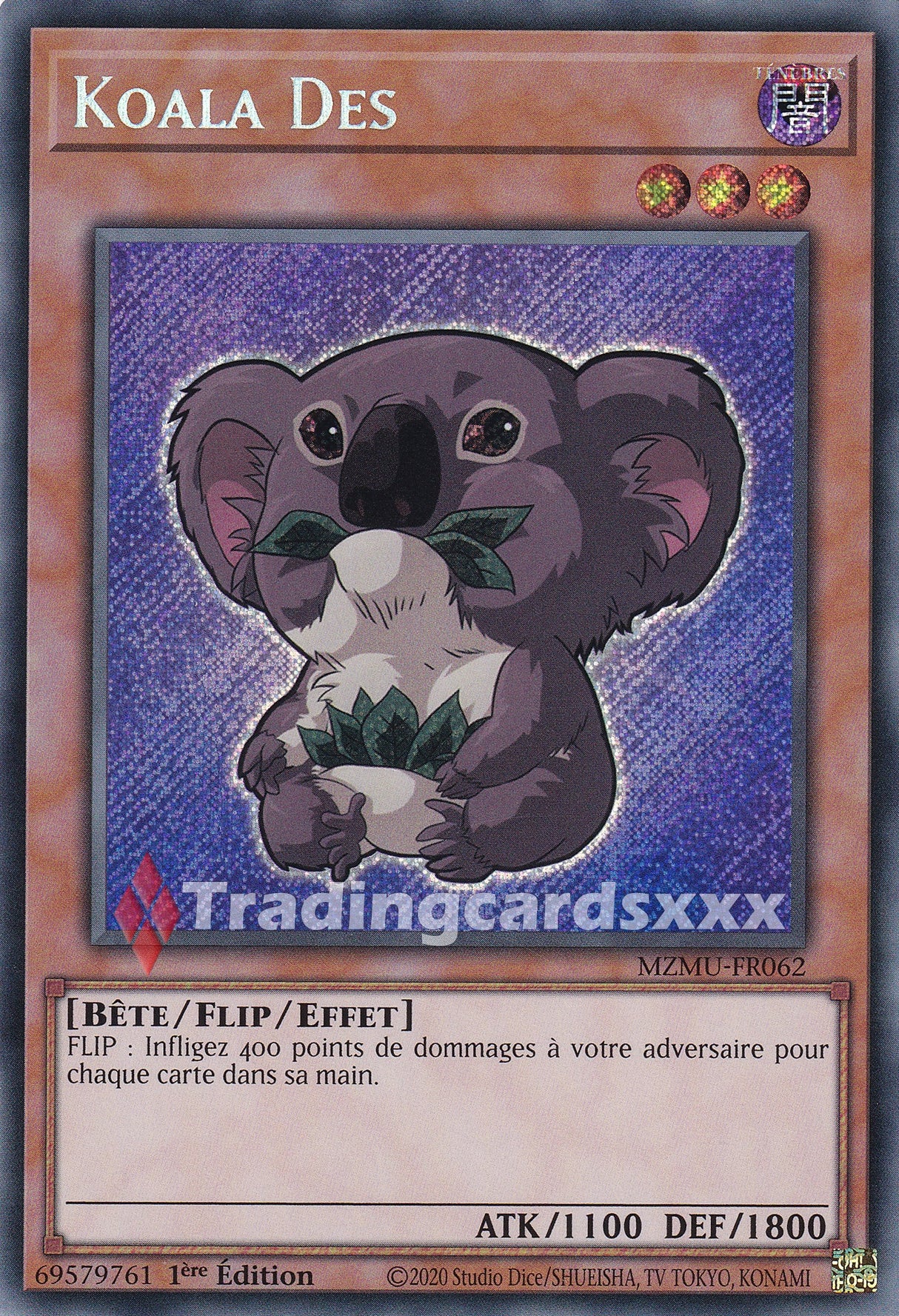 Yu-Gi-Oh! Koala Des : SE MZMU-FR062