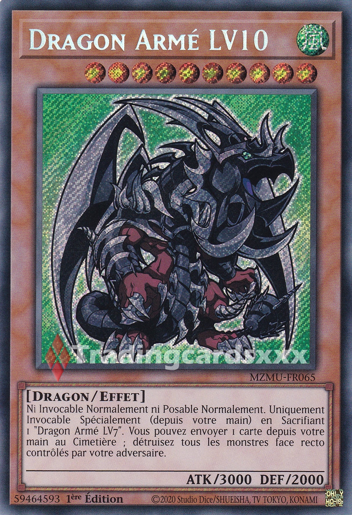 Yu-Gi-Oh! Dragon Armé LV10 : SE MZMU-FR065