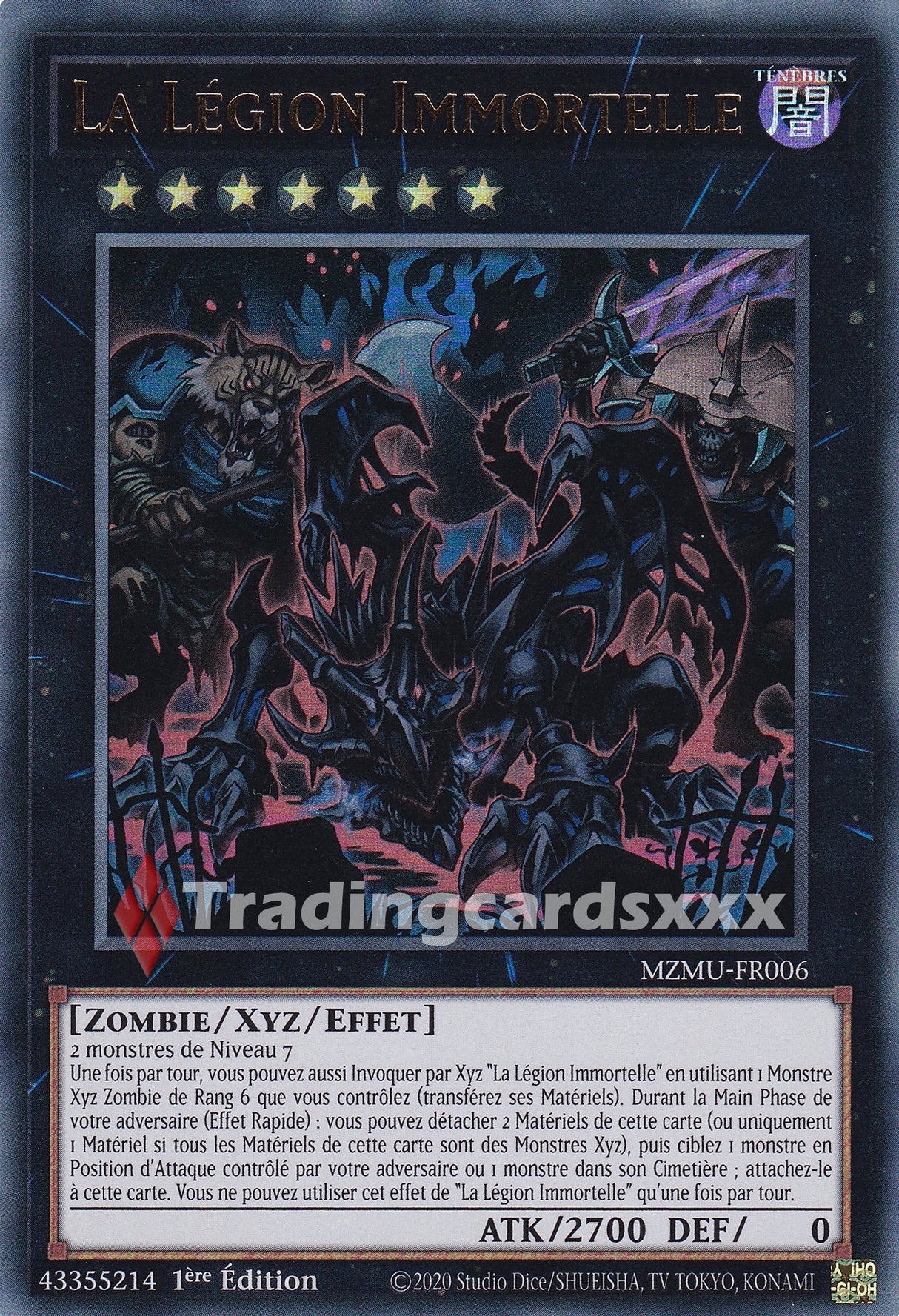 Yu-Gi-Oh! La Légion Immortelle : UR MZMU-FR006